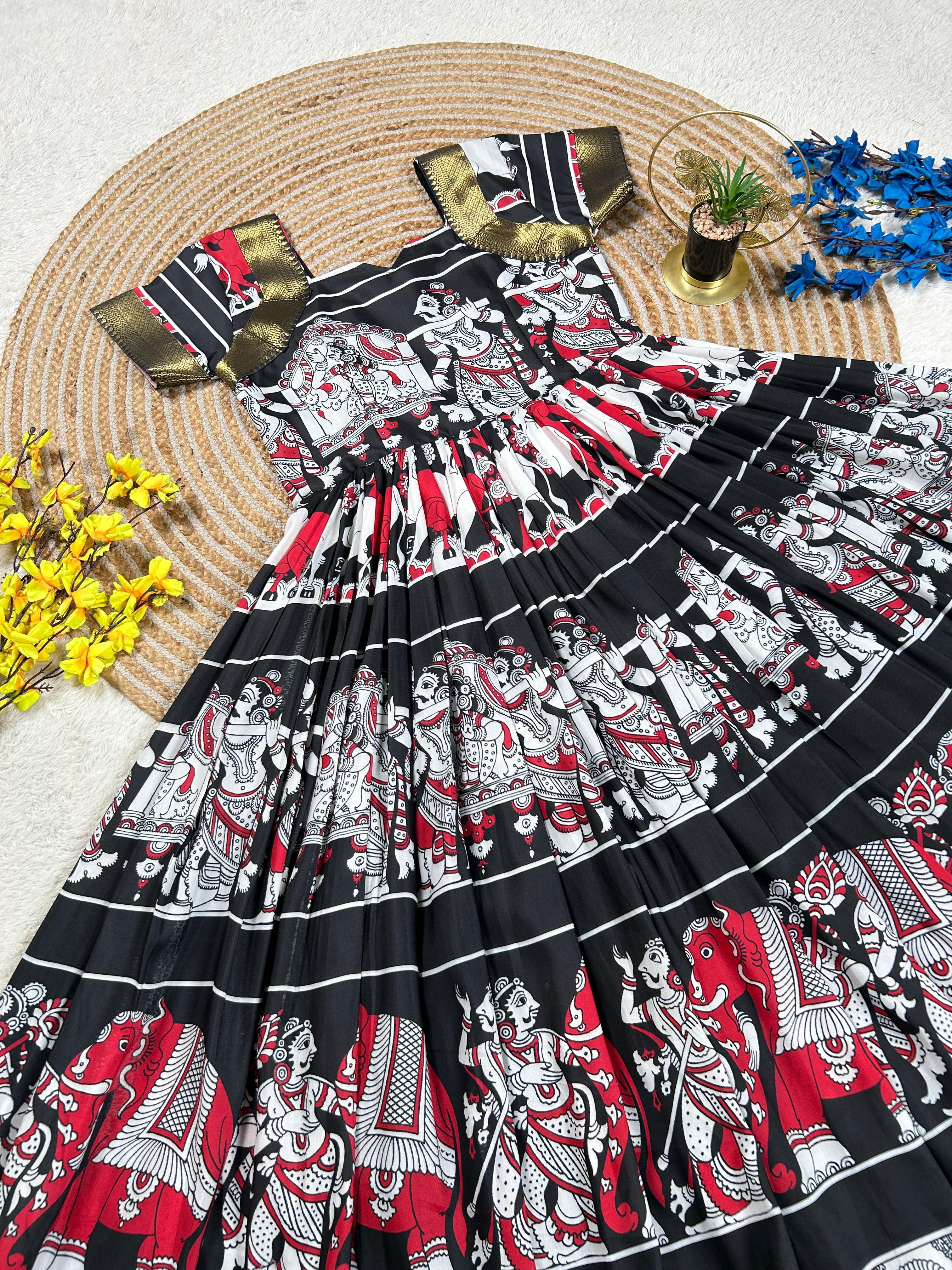 Premium Kamlakari Frock