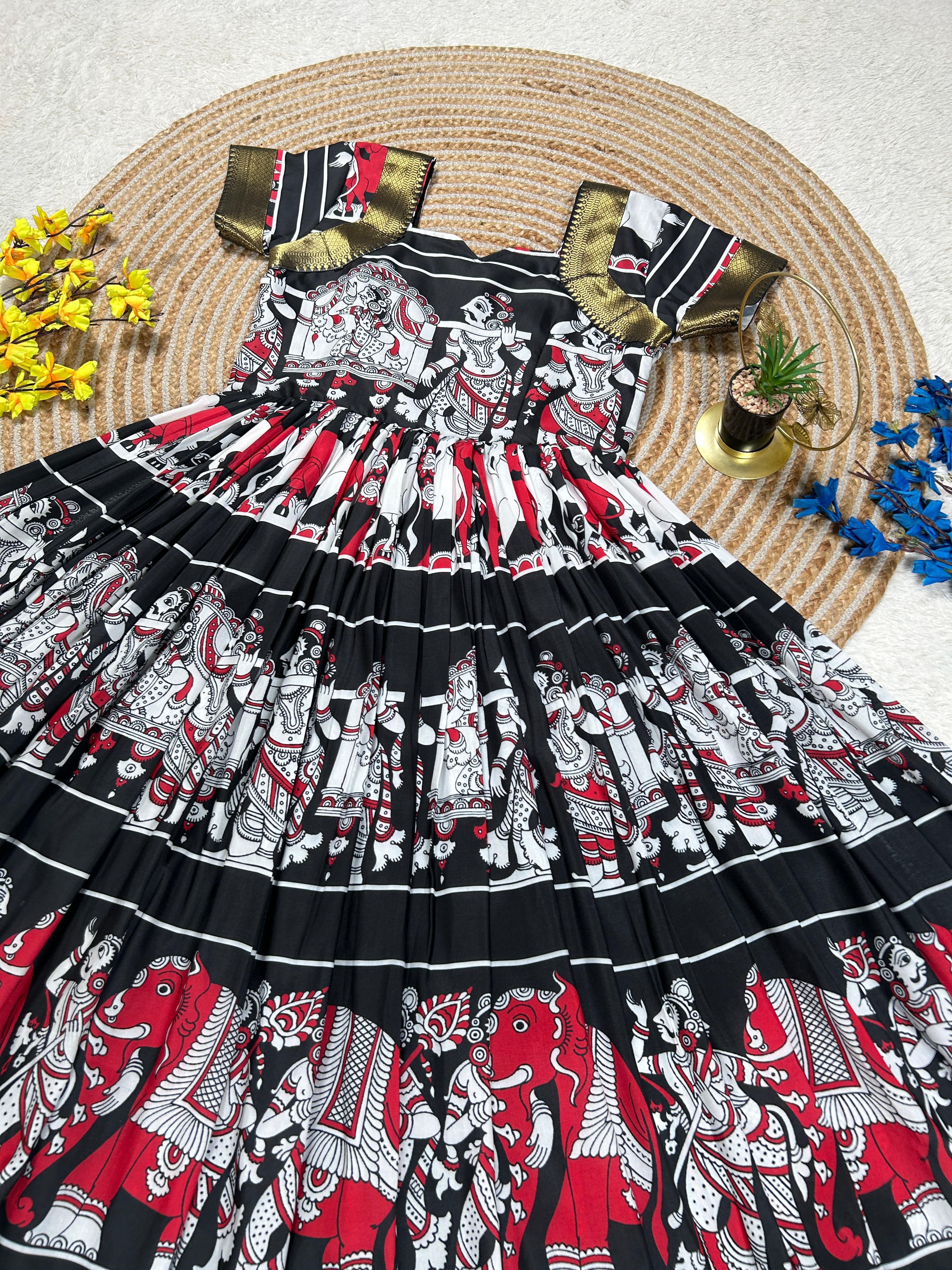 Premium Kamlakari Frock
