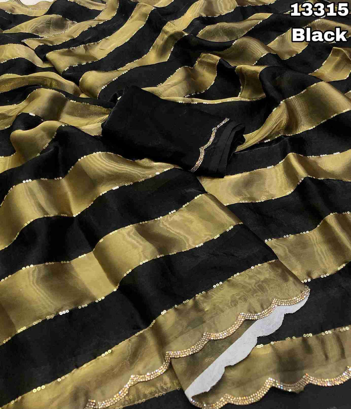Space Silk Shaded Embroidery Sarees