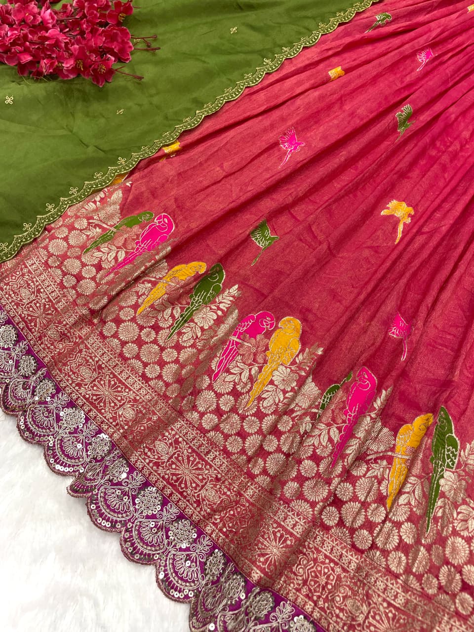 Party Wear Gown with Dupatta