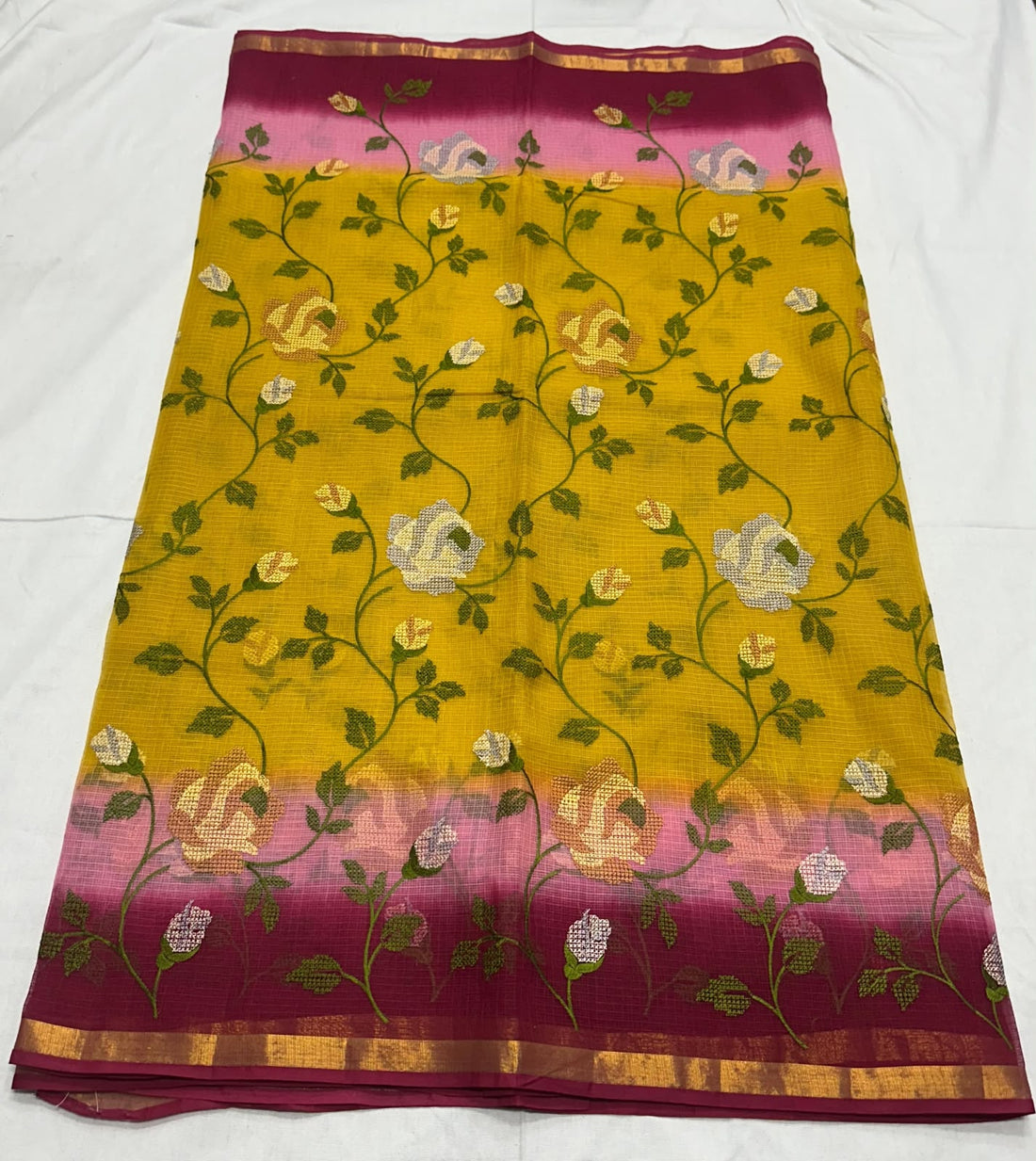 Kota Designer Sarees with Petit Point Work