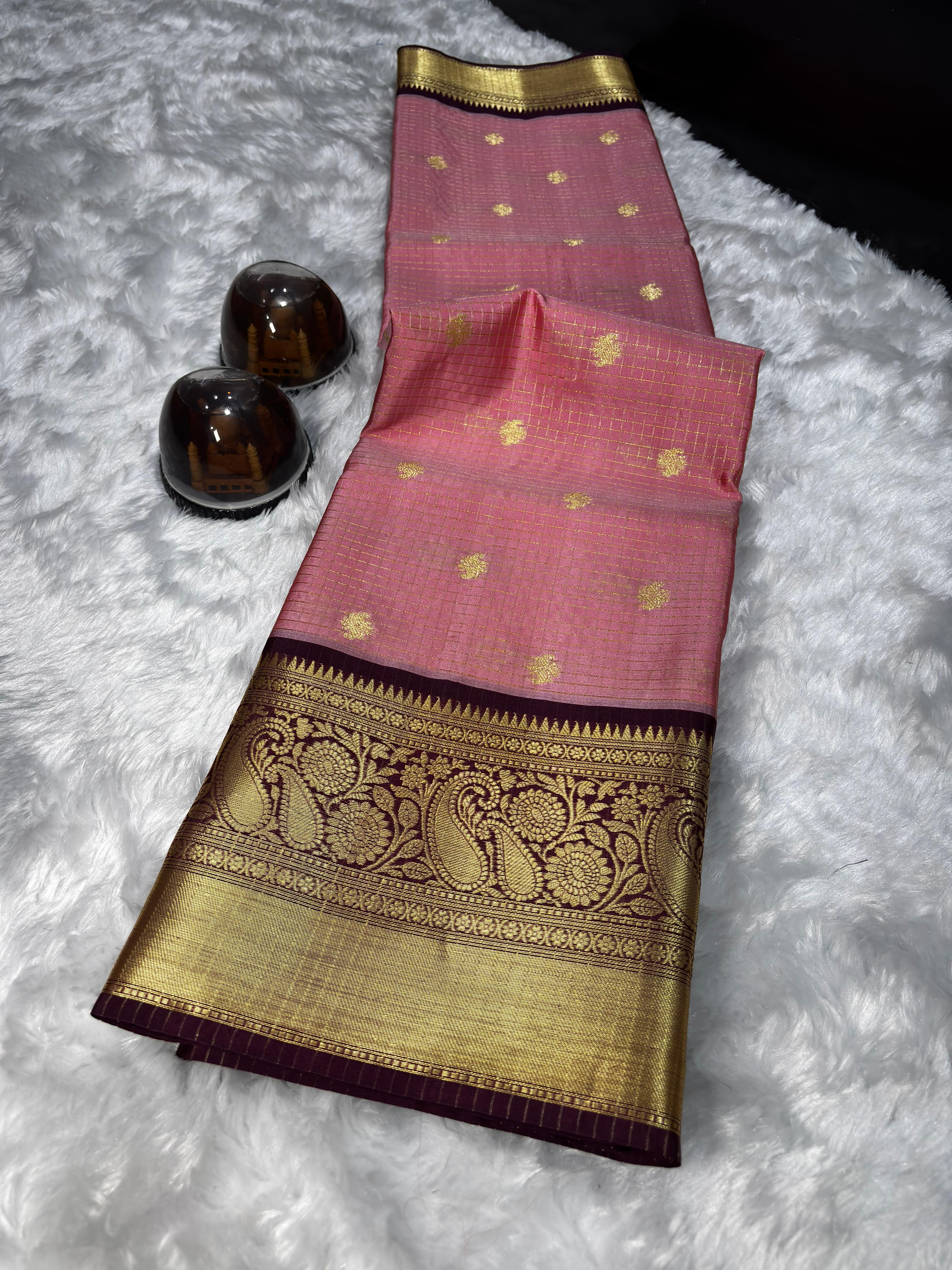 Premium Banarasi Soft Katan Silk Saree