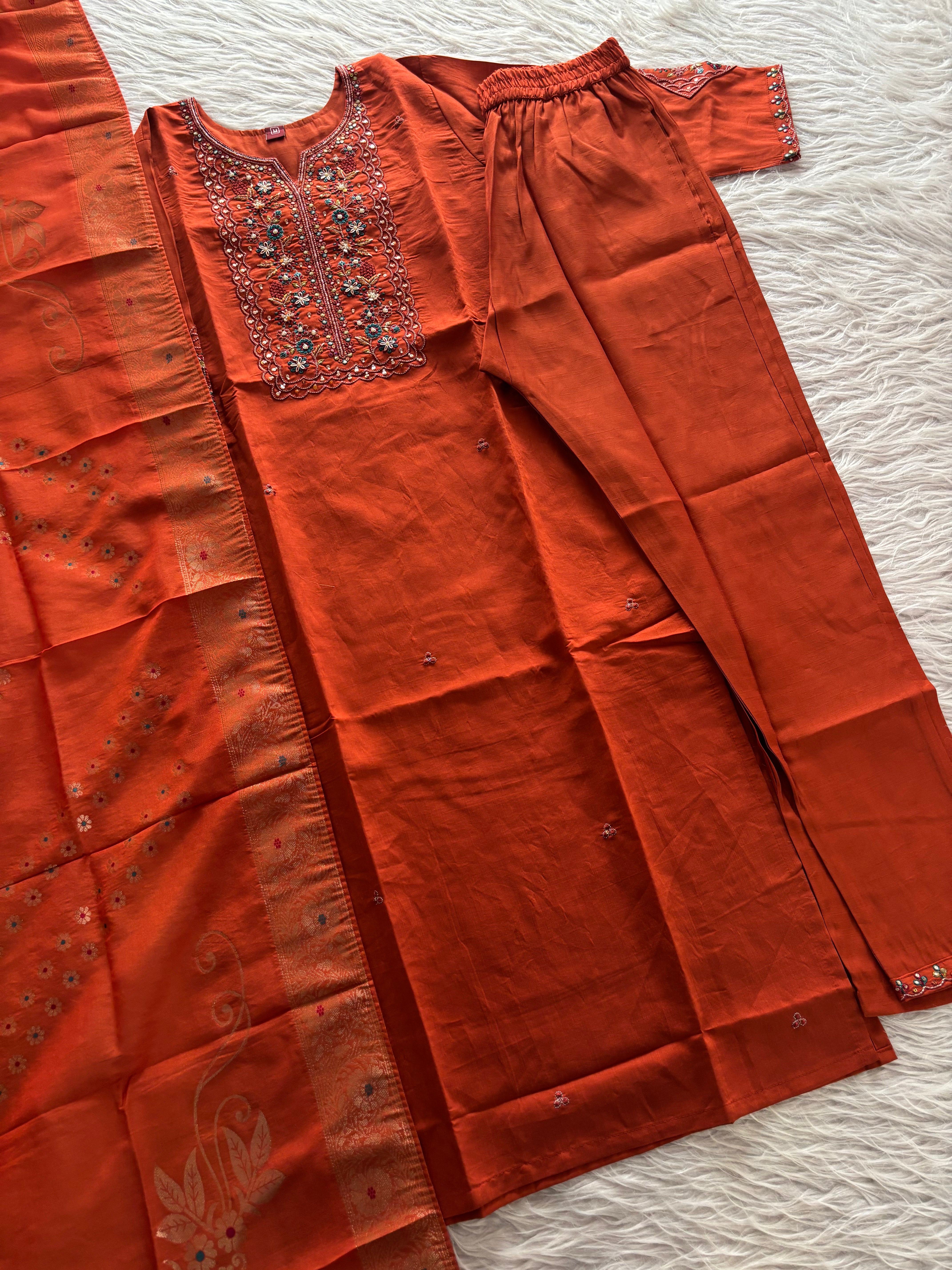 Launching New Designers Kurti Pent Dupatta Sets