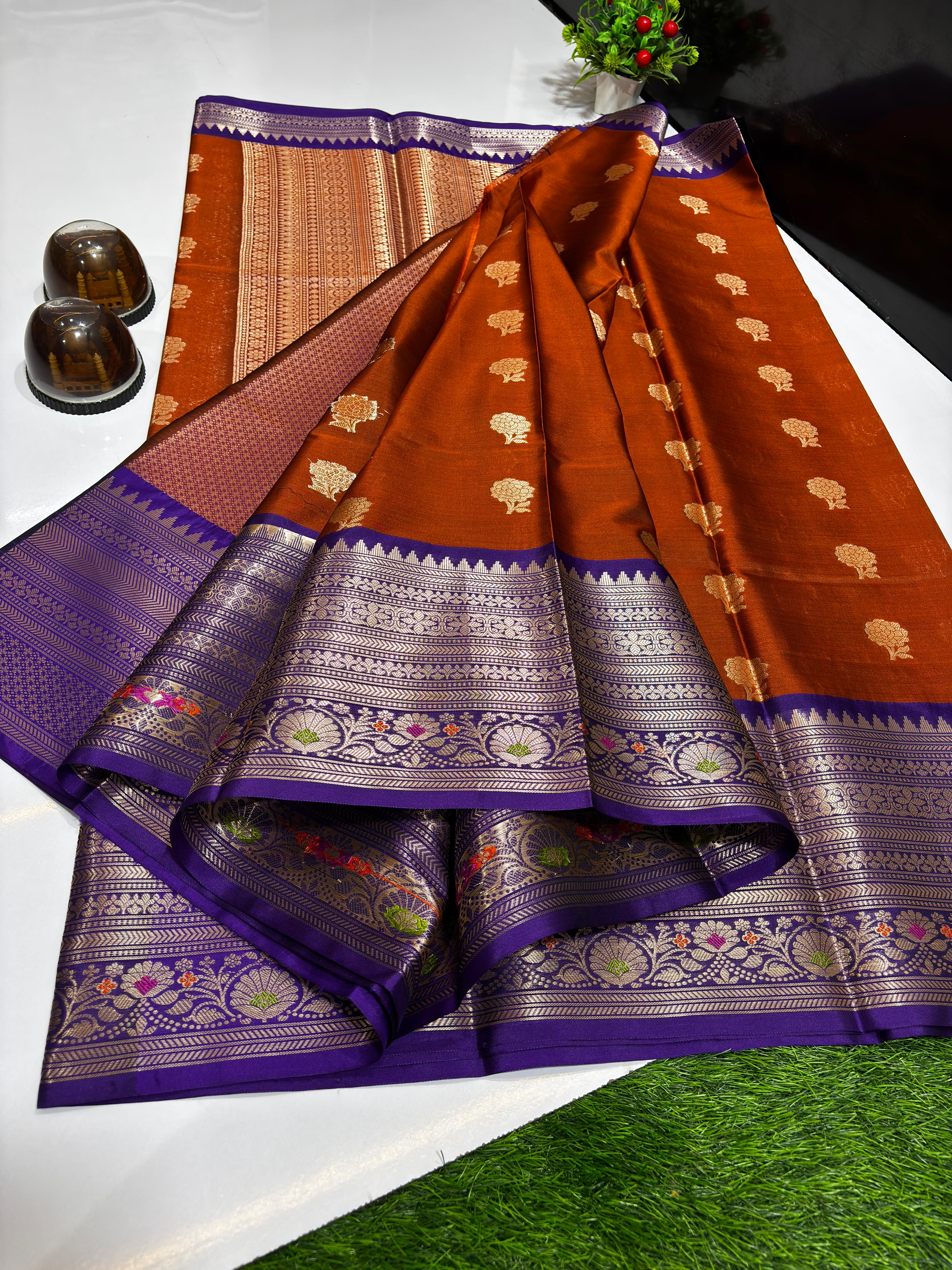 PREMIUM BANARASI KATAAN SOFT SILK