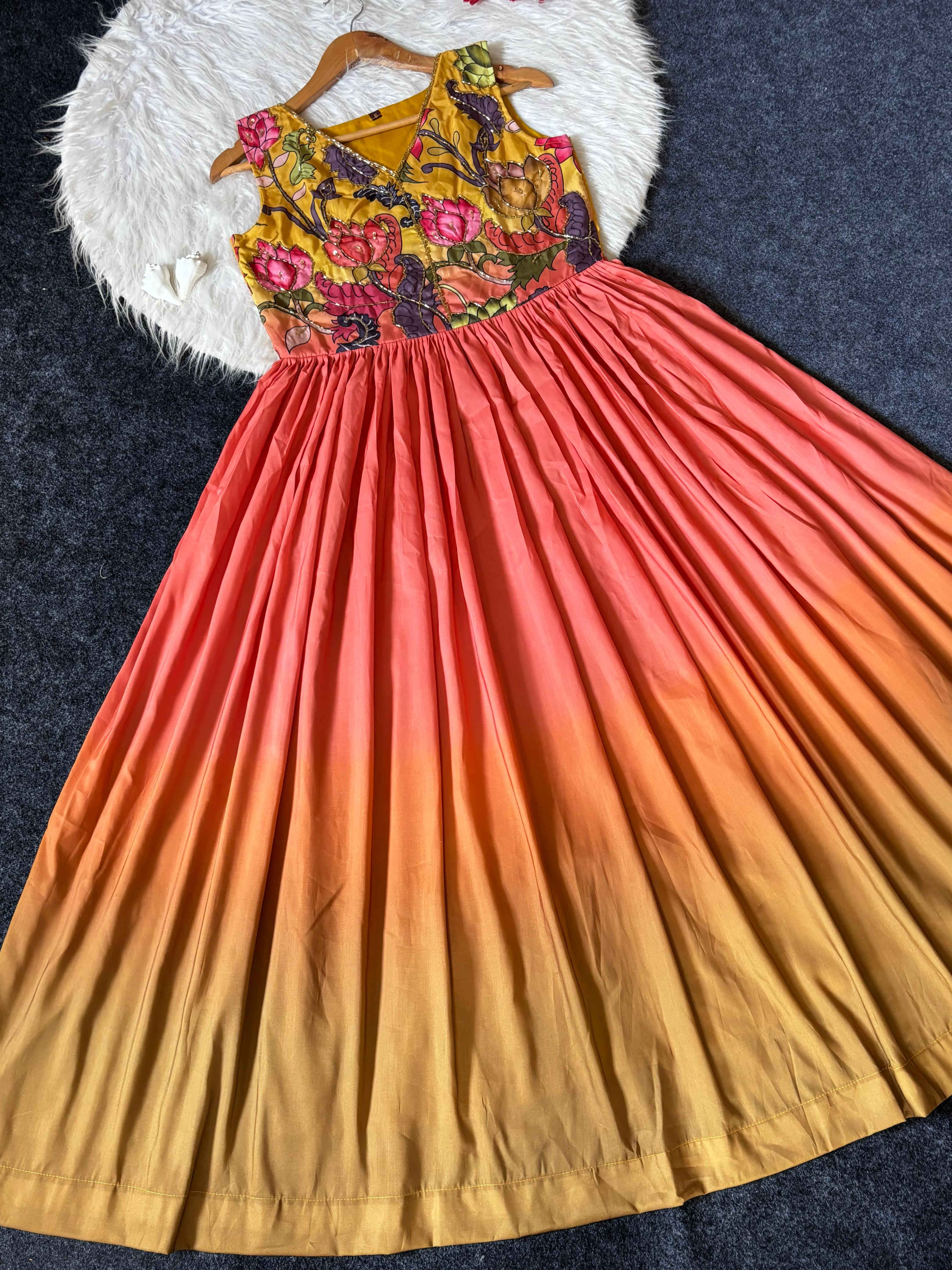 Soft muslin frock