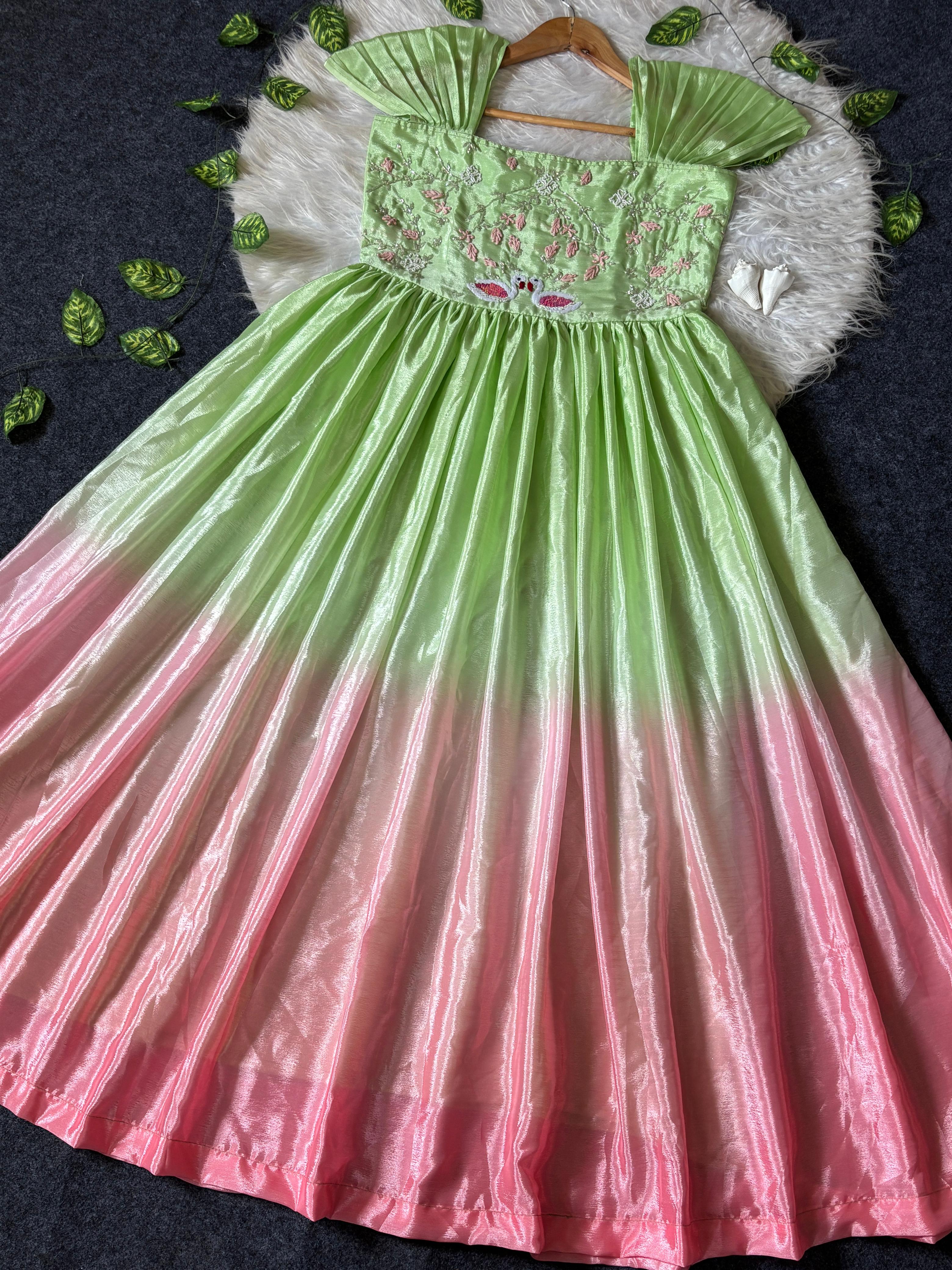 Soft Chinnon Gowns