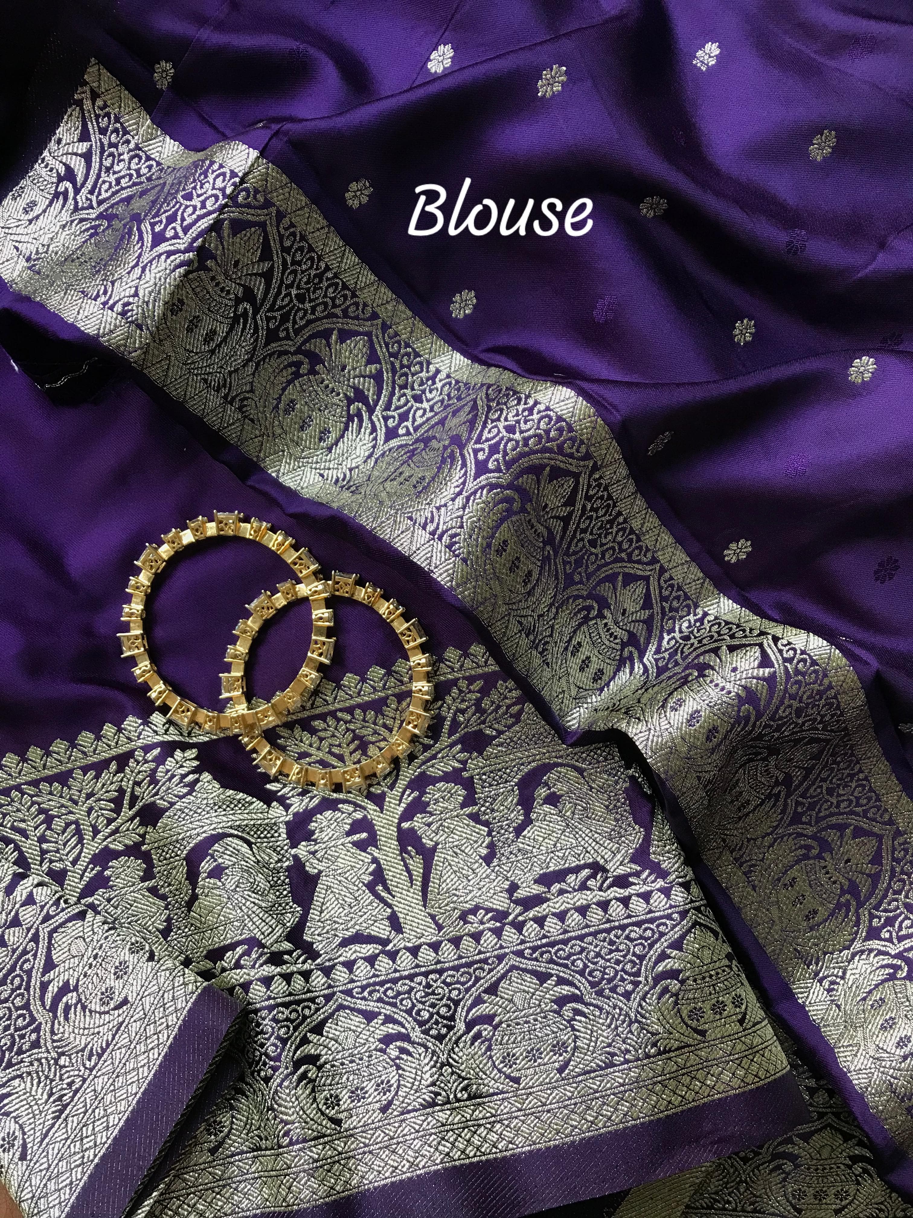 Premium Banarasi Satin Silk Sarees