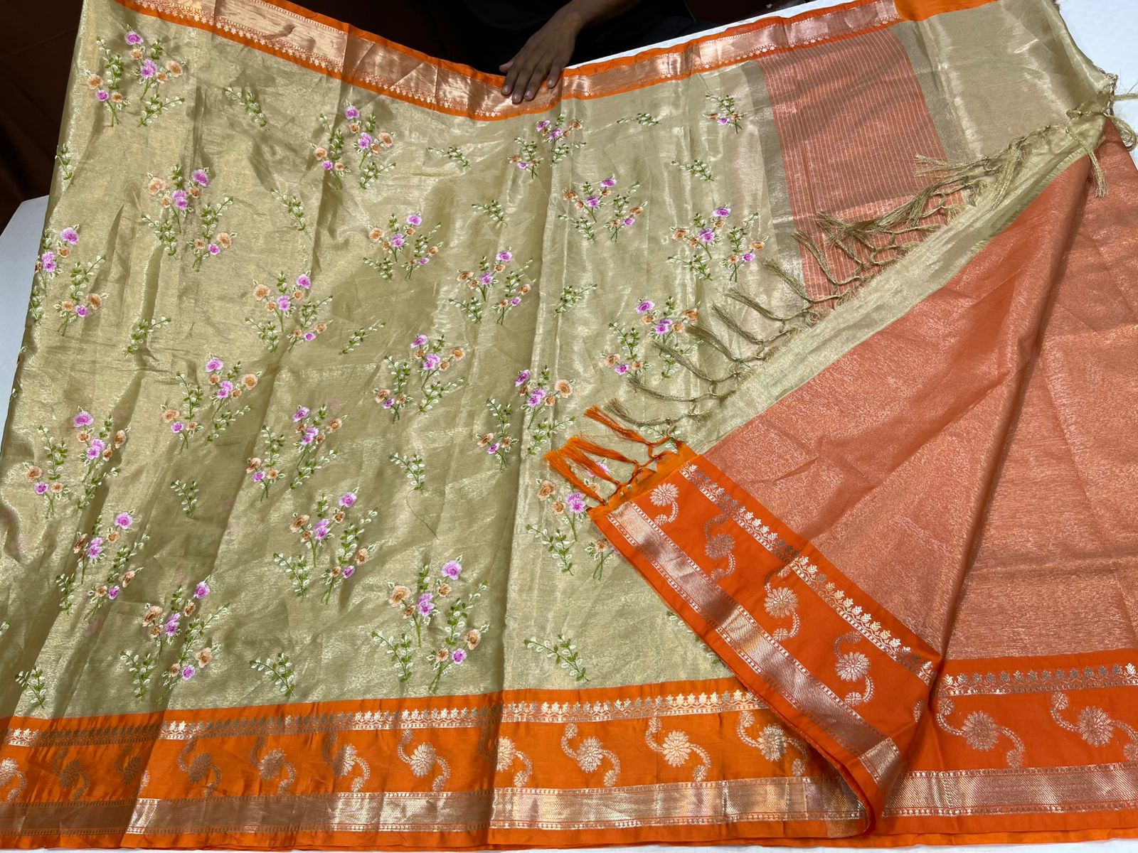 Premium Tissue Banarasi Saree