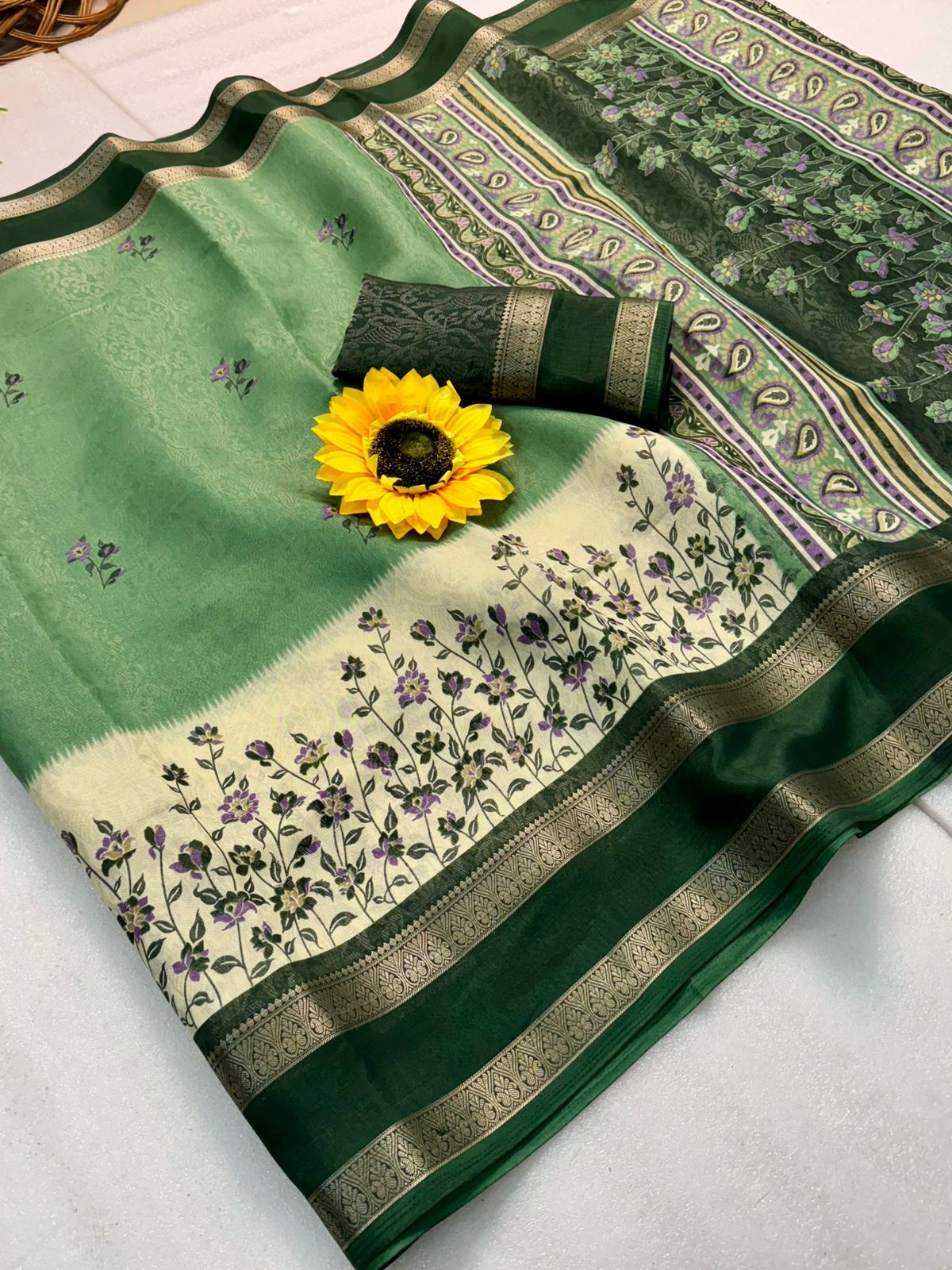 Soft Handloom Inspired Kalamkari Sarees