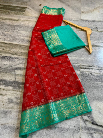 Handloom banarasi chiniya silk sarees