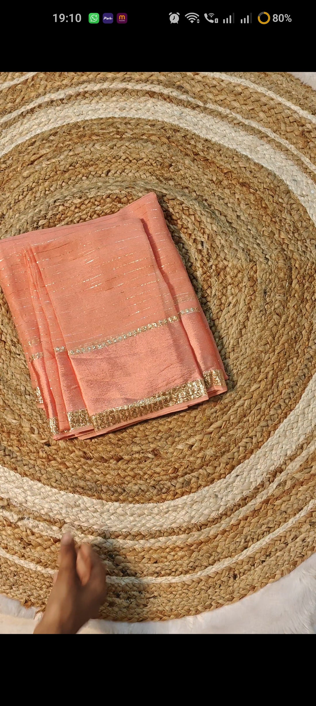 Viscose Georgette Sarees With Running Blouse