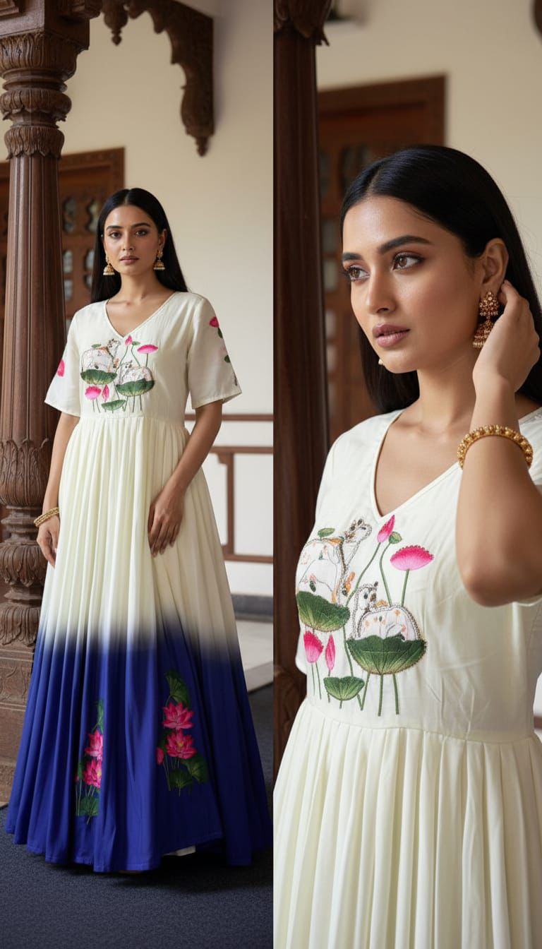 Exclusive Soft Maslin Gowns