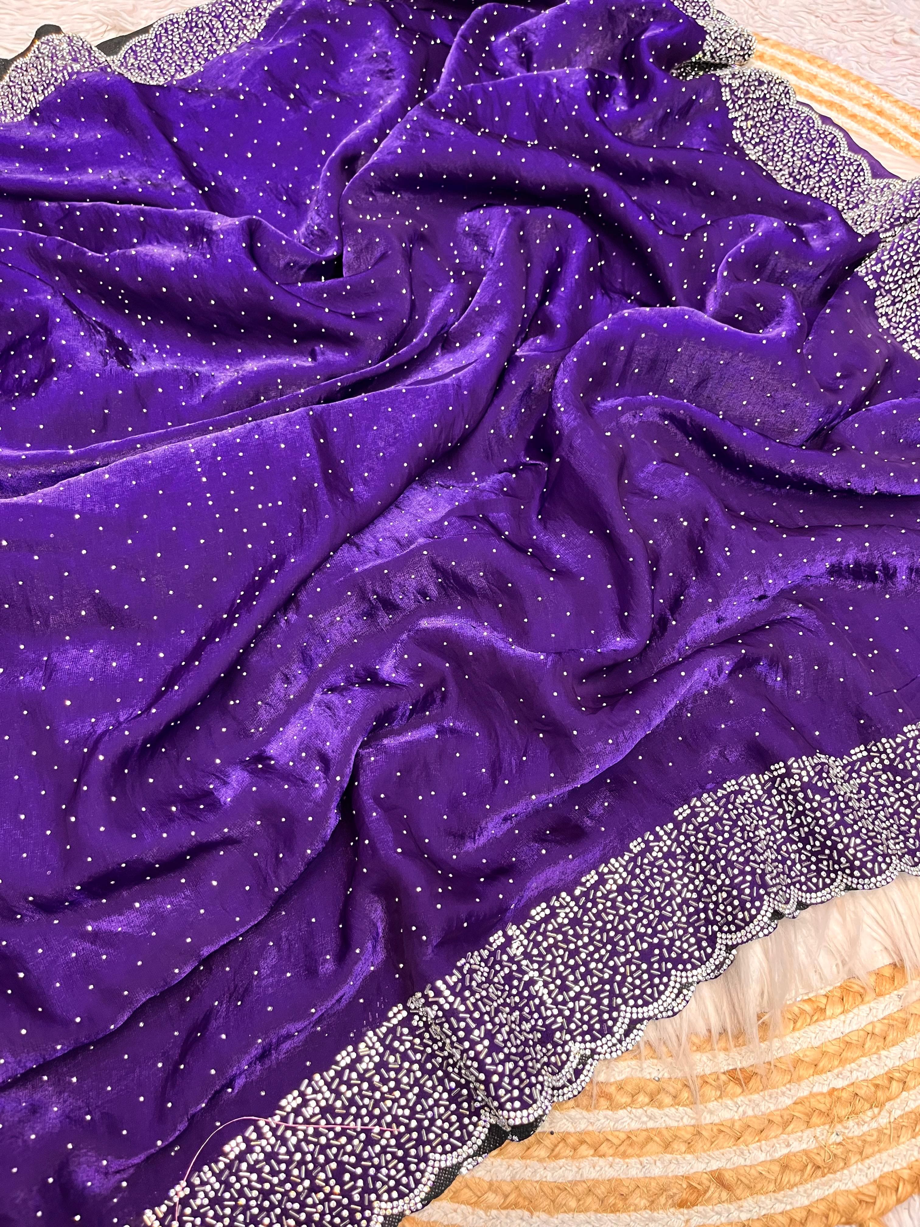 Pure Soft Space Silk Sarees in 20+ Colors