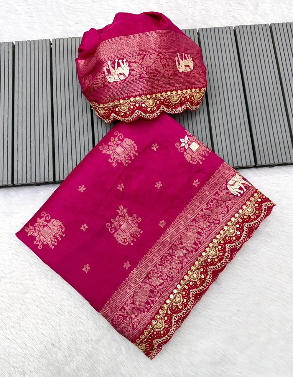 Soft Khadi Dola Sarees