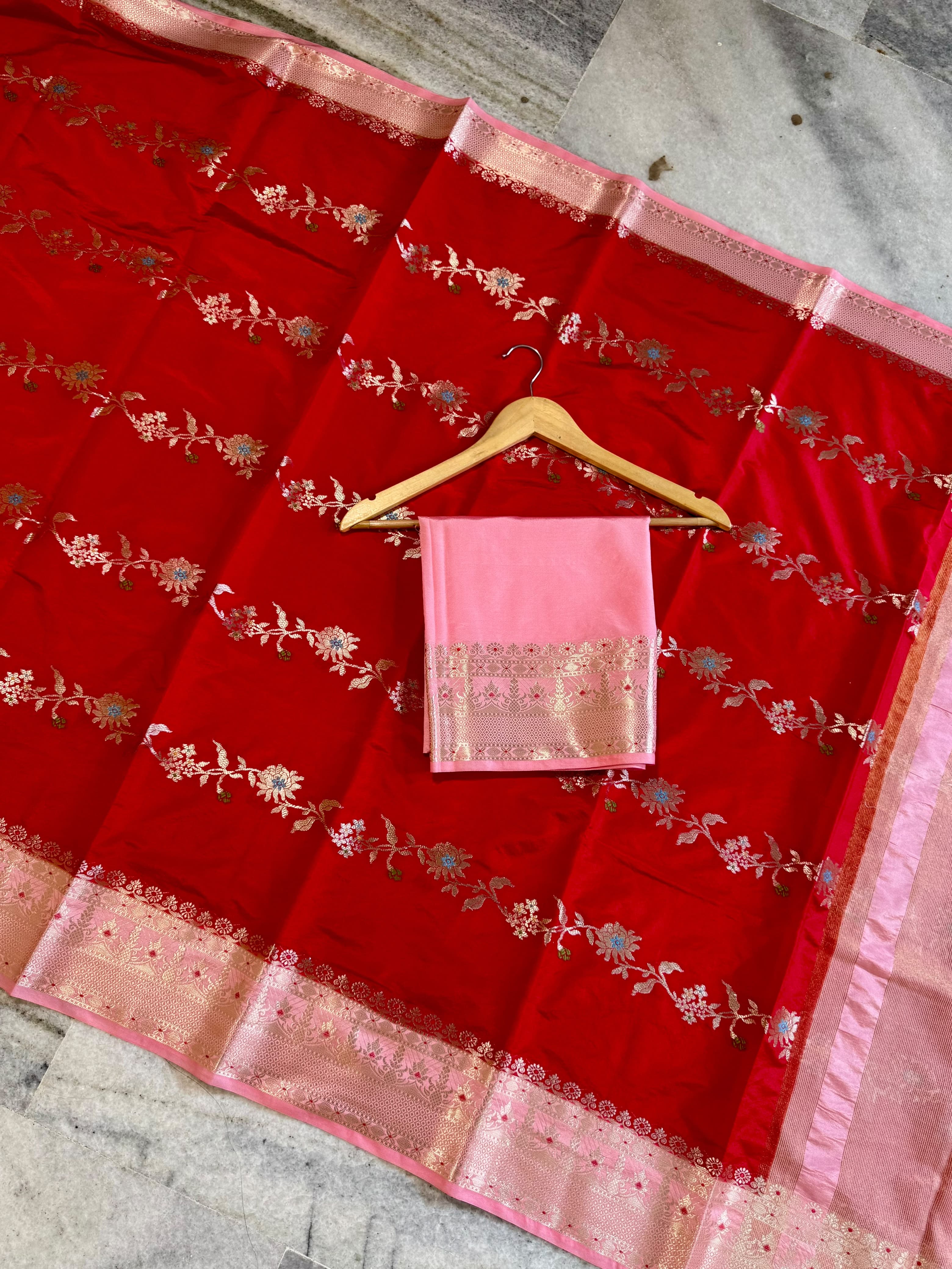 Banarasi Semi Katan Silk Sarees