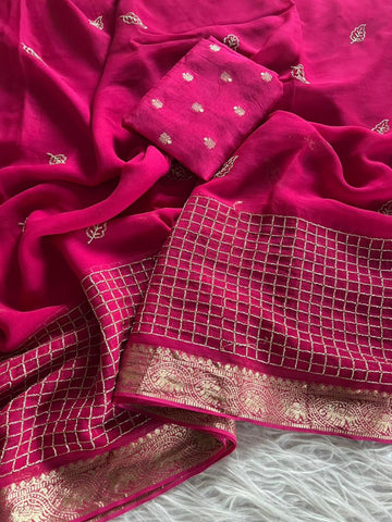 Premium Georgette Sarees