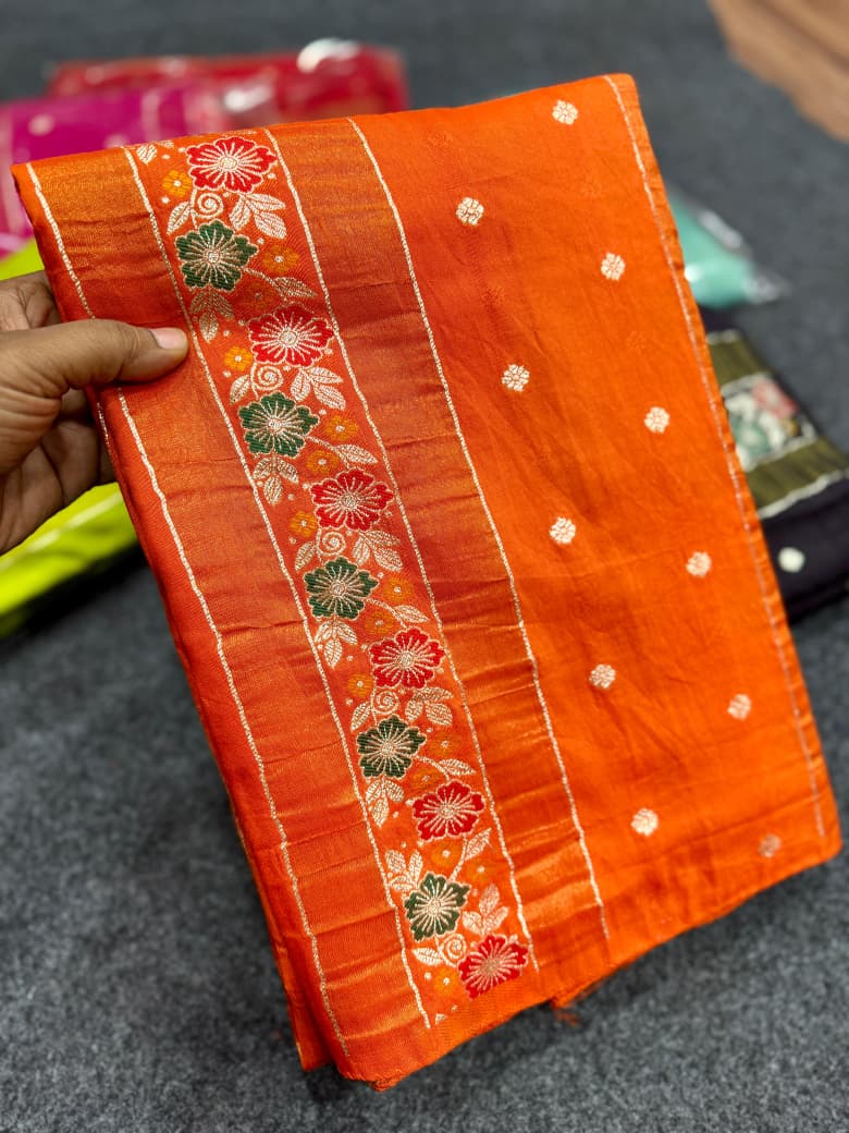 Pure Soft Russian Silk Sarees