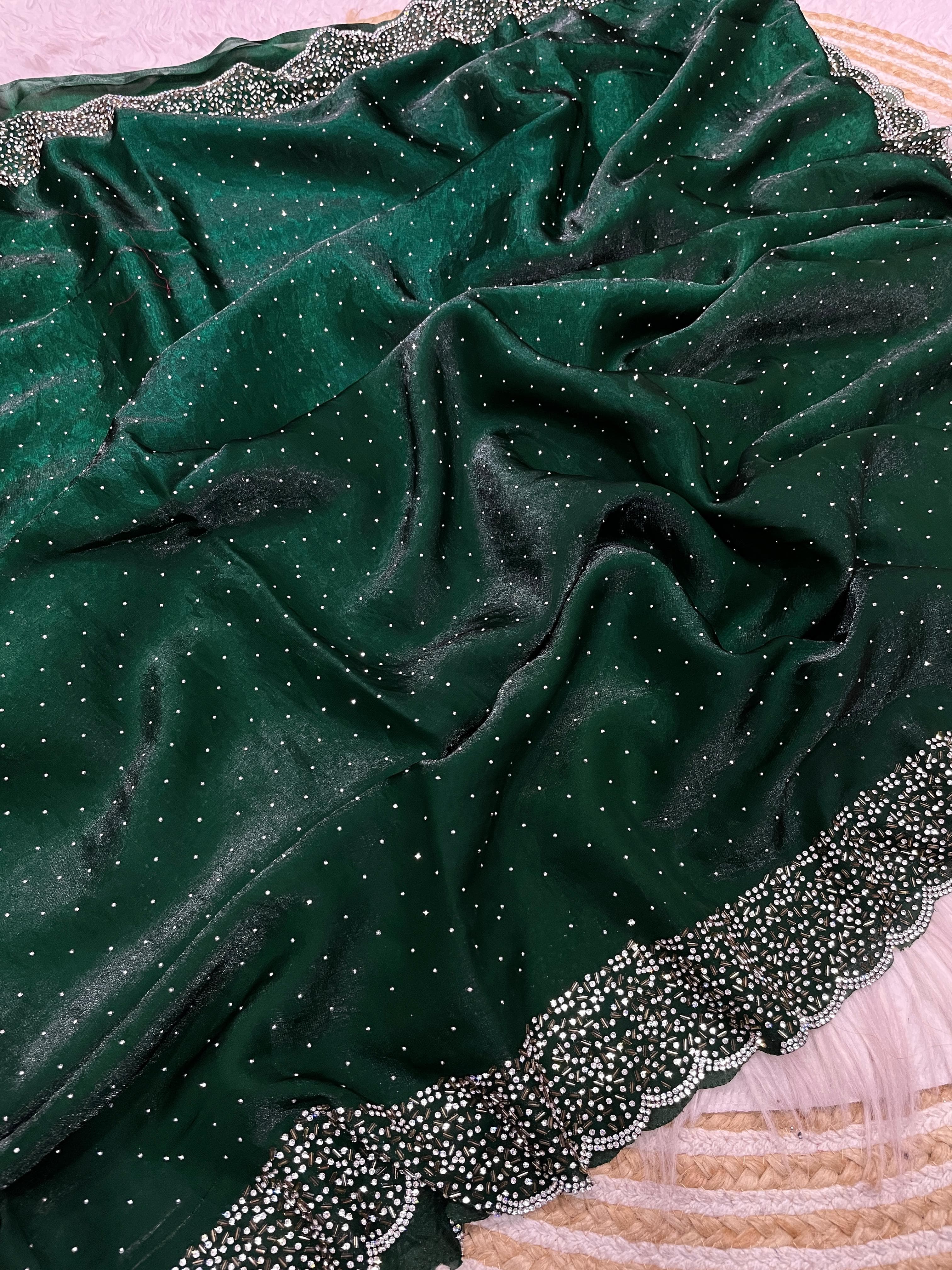 Pure Soft Space Silk Sarees in 20+ Colors