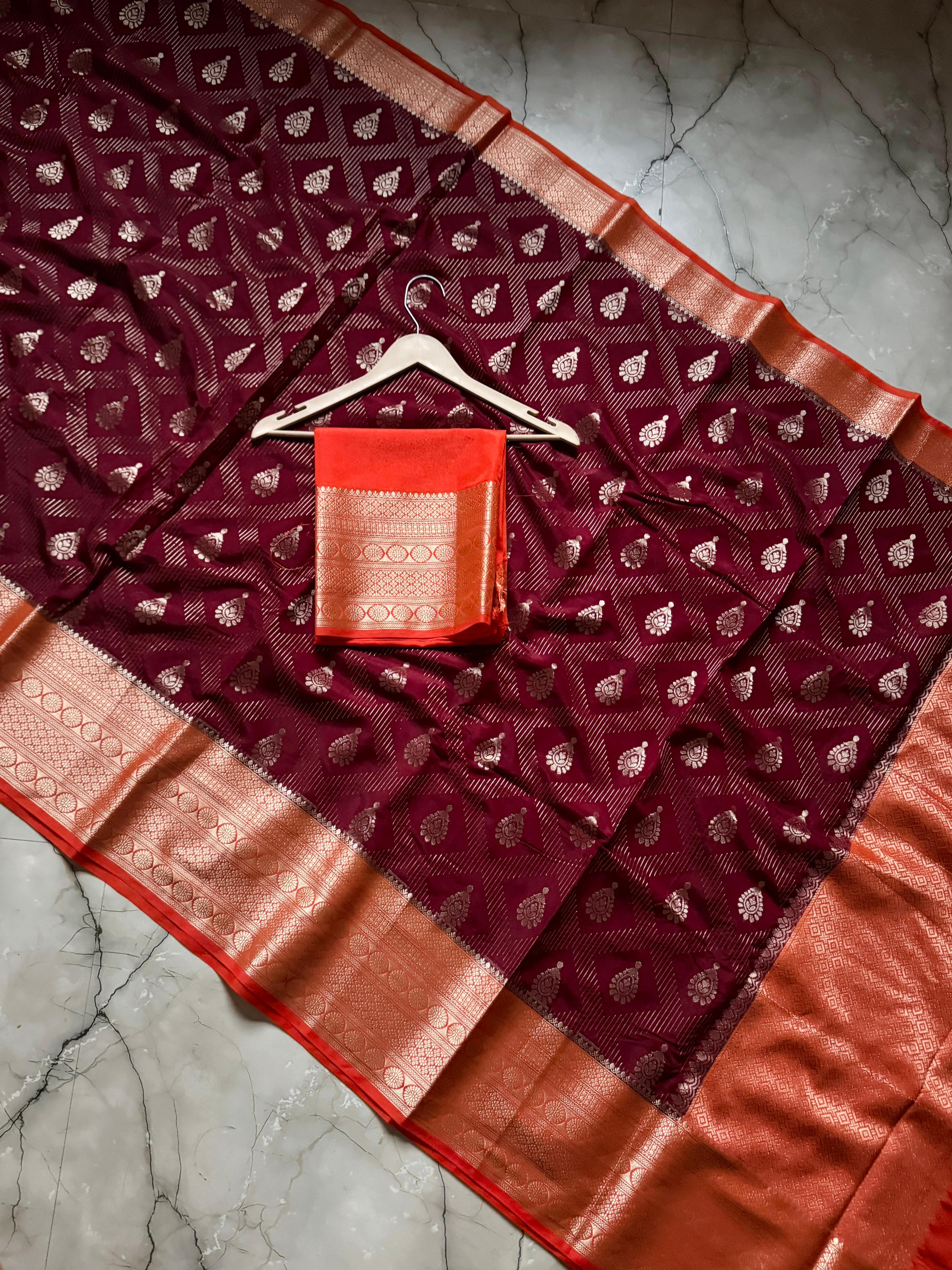 Banarasi Handloom Chiniya Silk