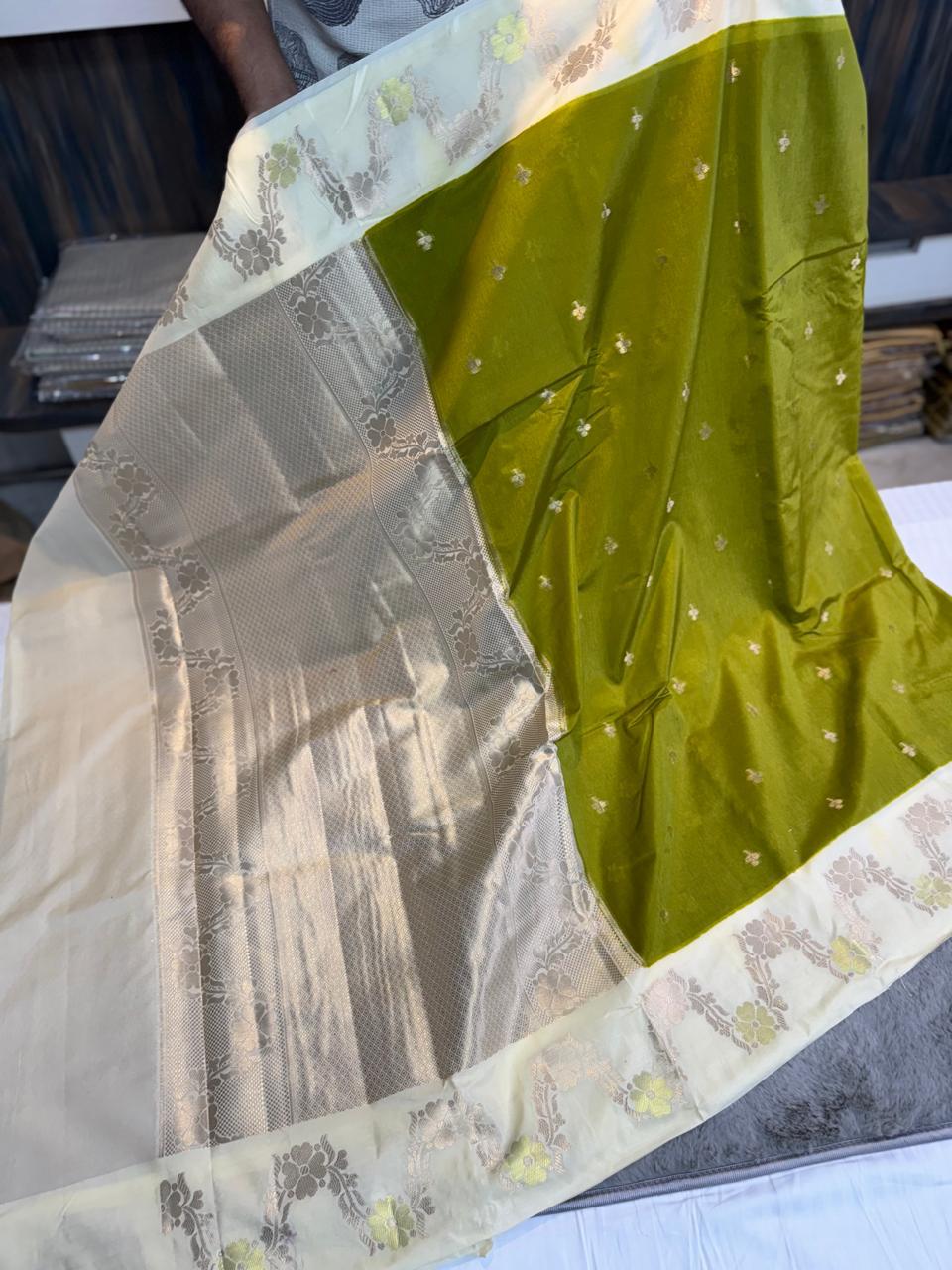 Premium Banarasi Raw Mango Sarees