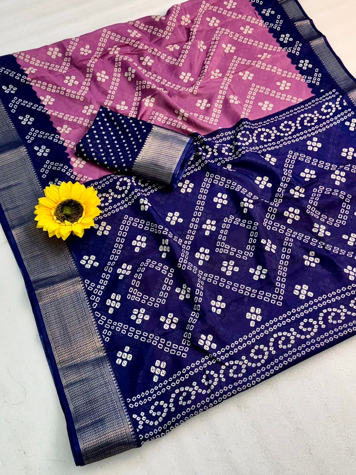 Soft Marsh Mellow Sarees