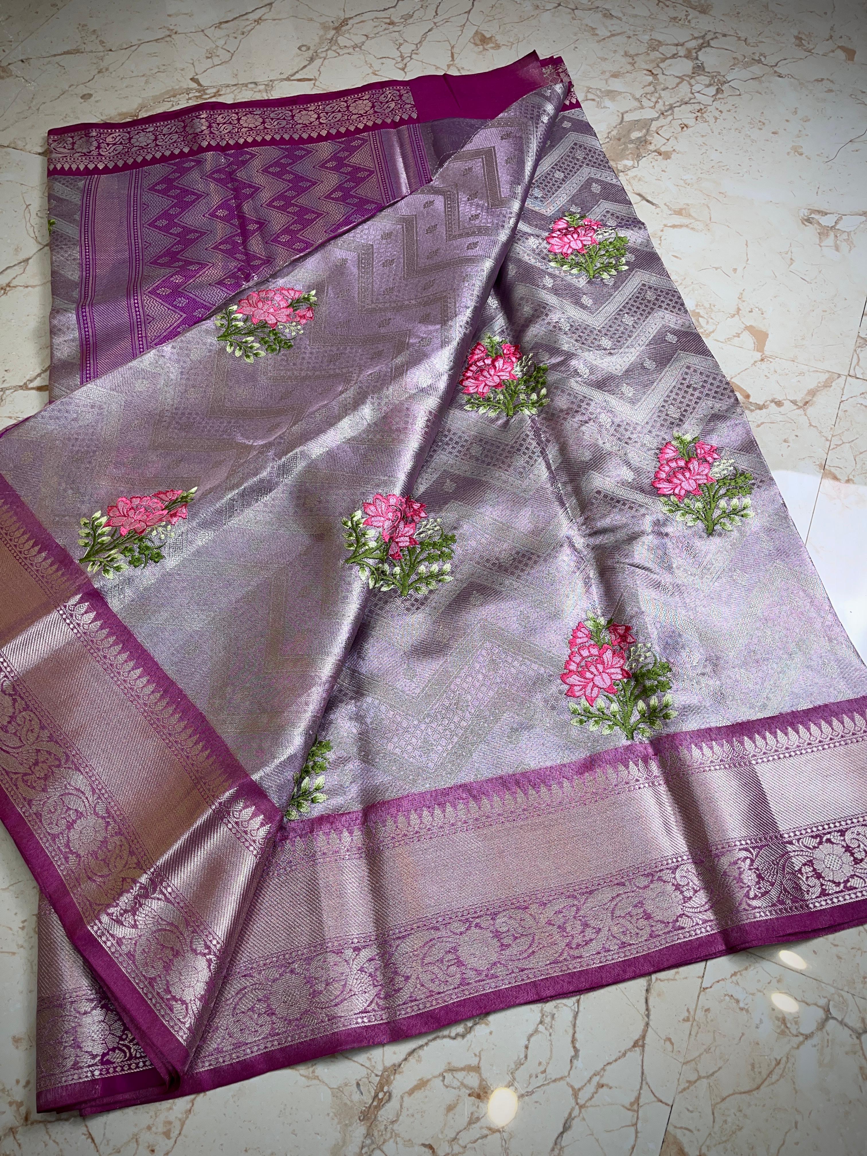 Banarasi Kanjivaram Tissue Saree