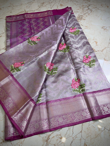 Banarasi Kanjivaram Tissue Saree