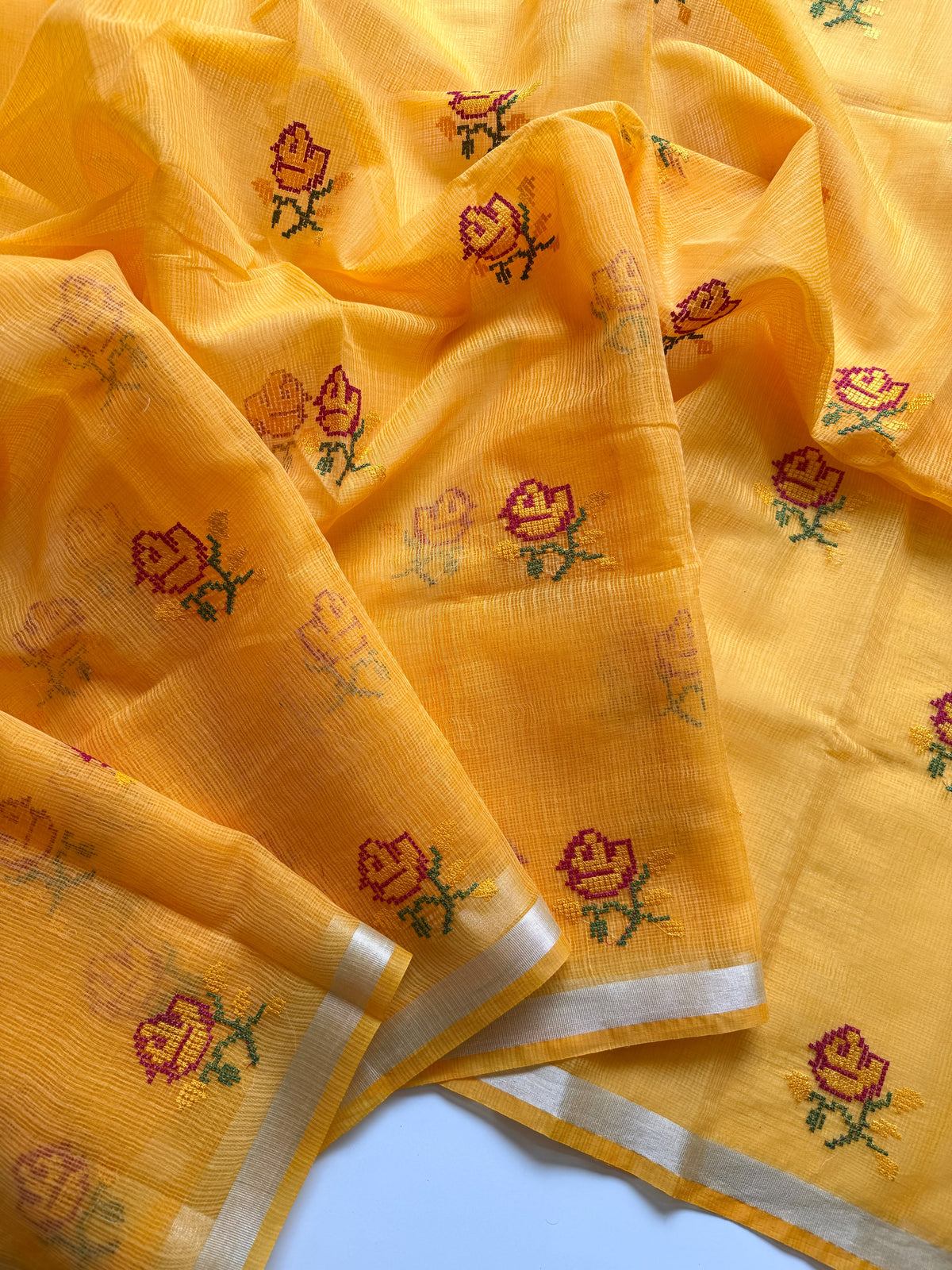 Soft Kota Doriya Silk Sarees