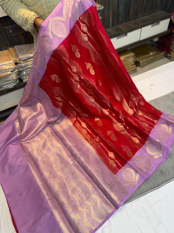 Soft Banarasi Dupion Silk Saree