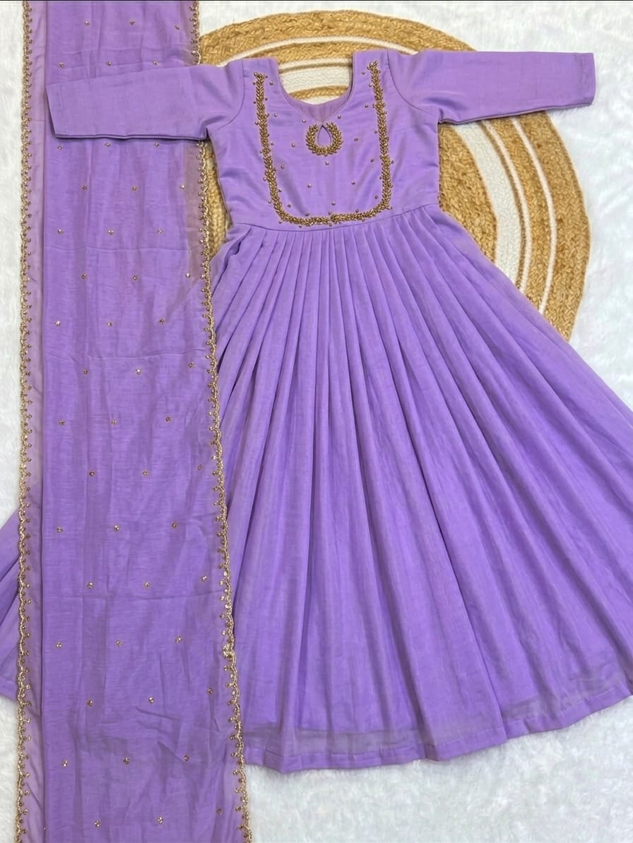 Designer Anarkali with Dupatta