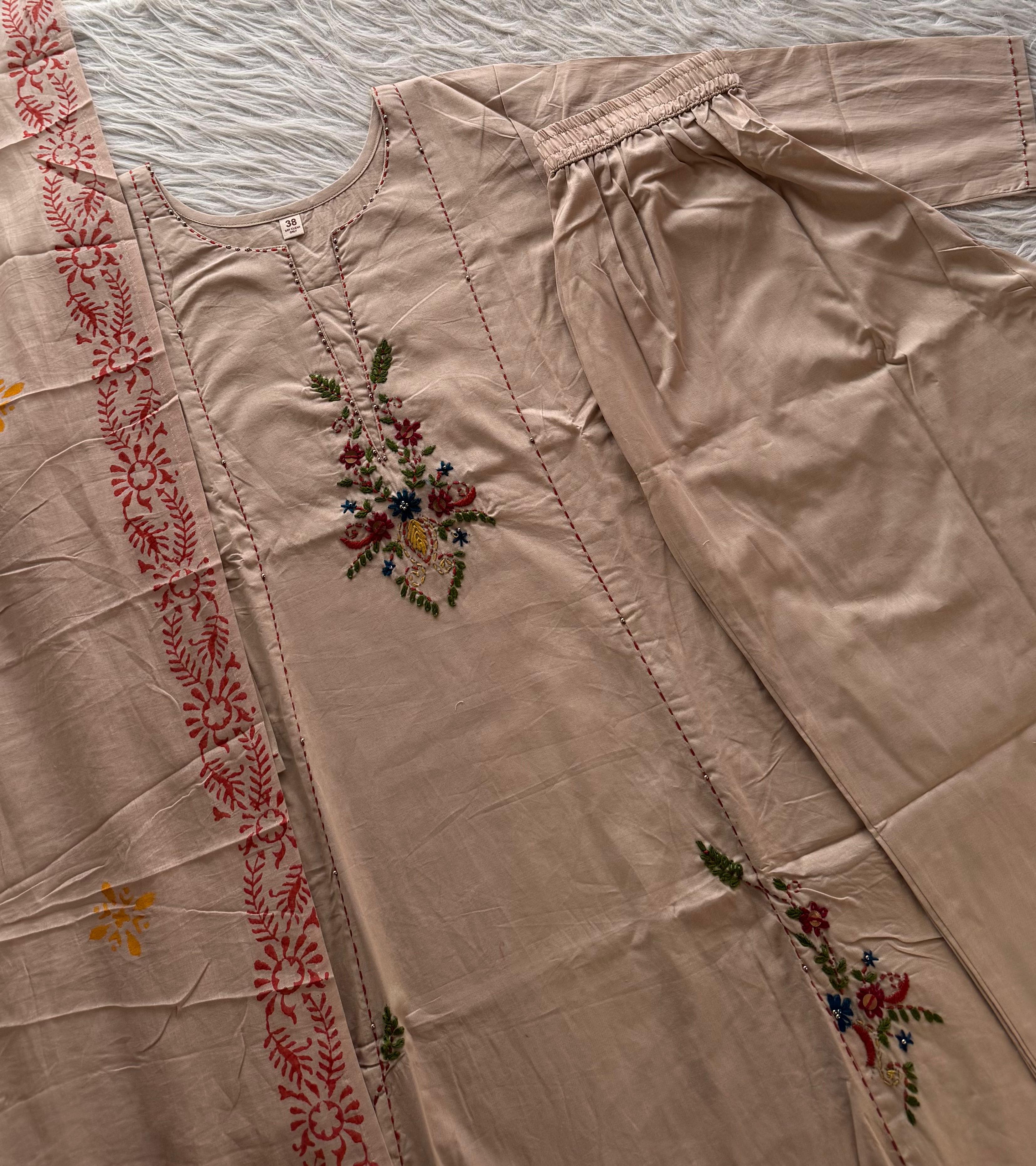 Pure Cotton Kurti Sets