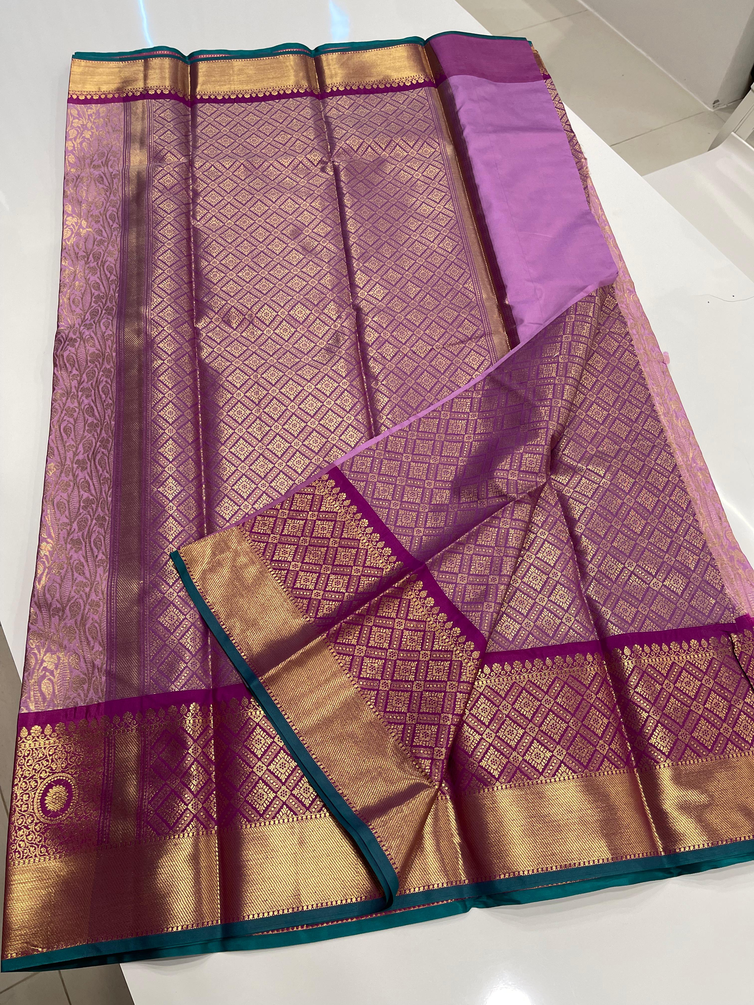 Vintage Sarees in Semi Kanchi