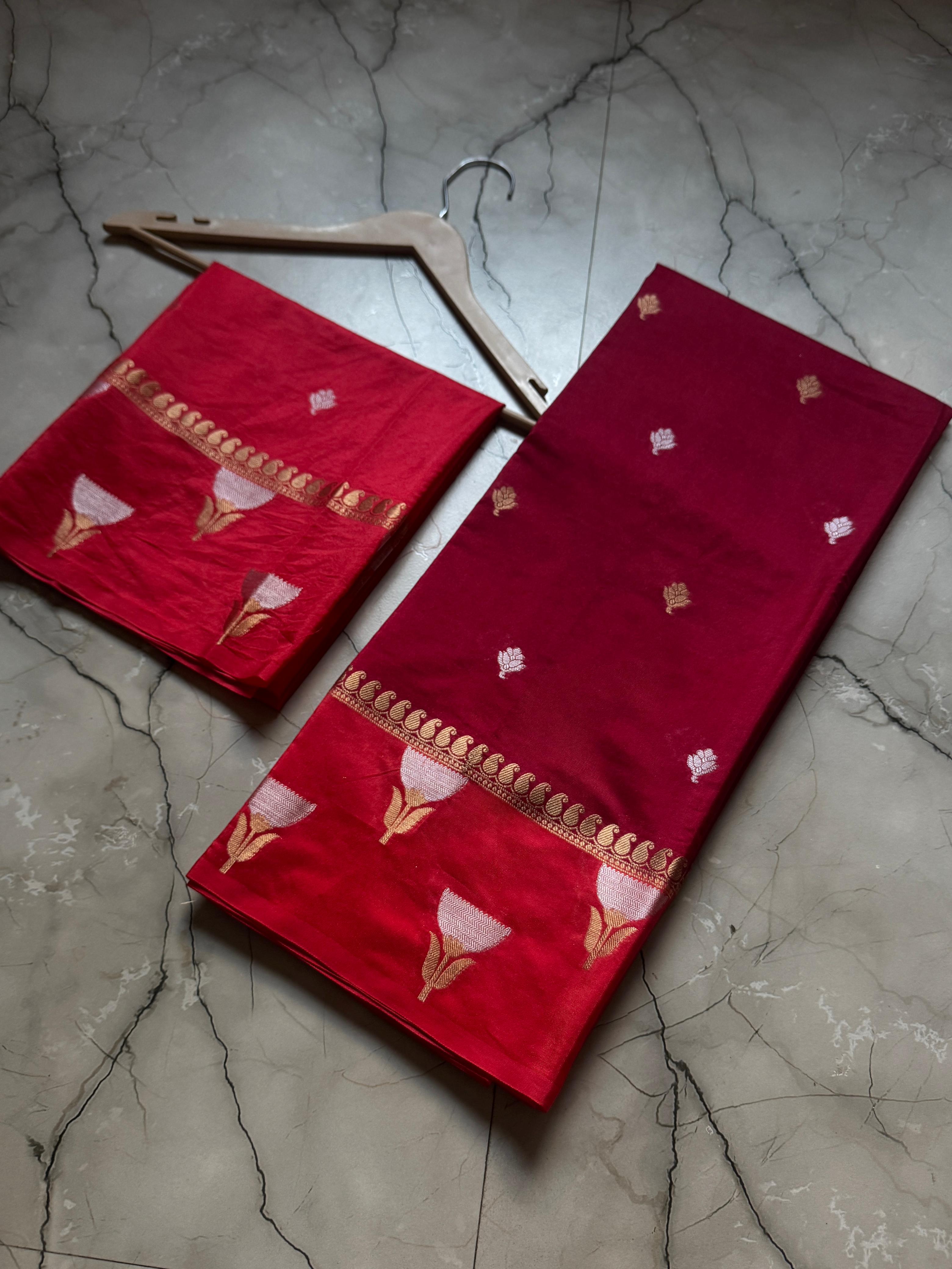 Banarasi Semi Katan Silk Sarees