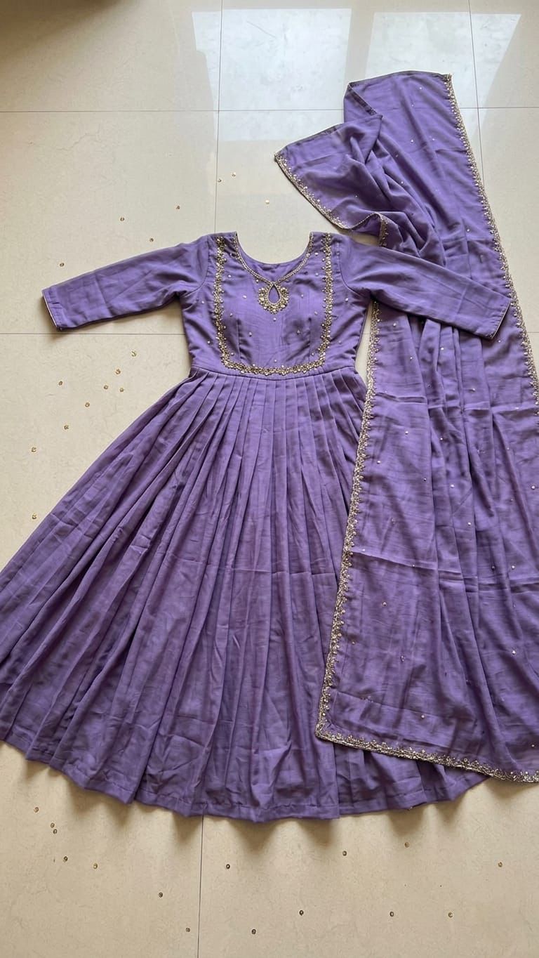 Soft Designer Gown & Duppata