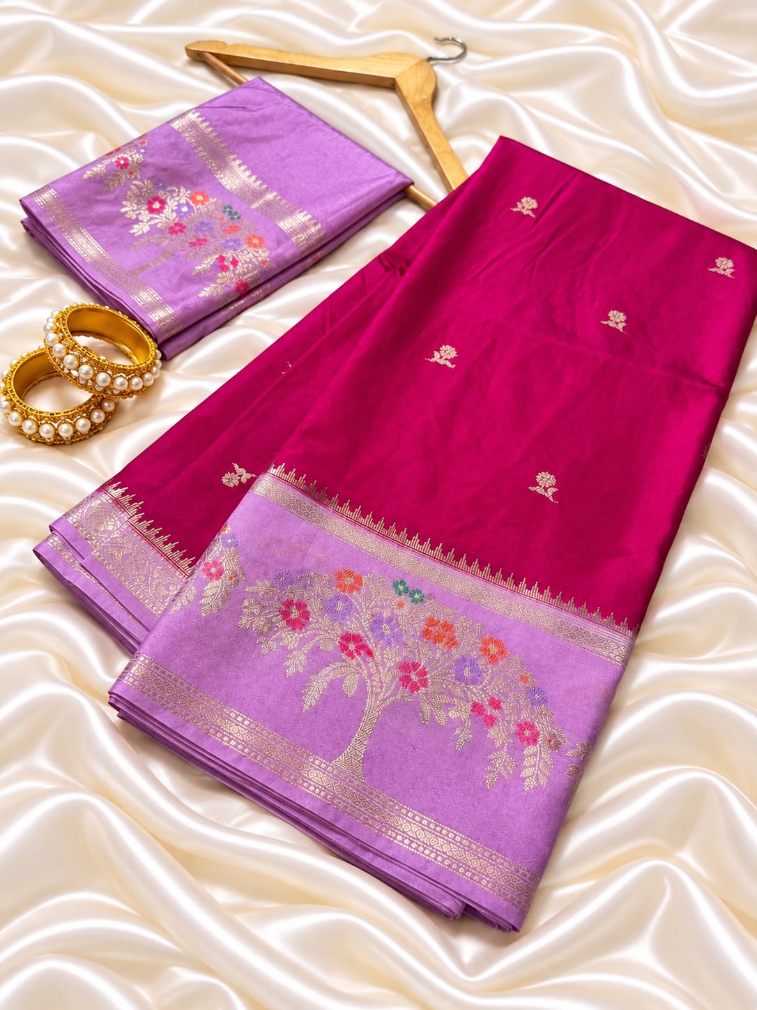 Premium Banarasi Katan Silk Sarees