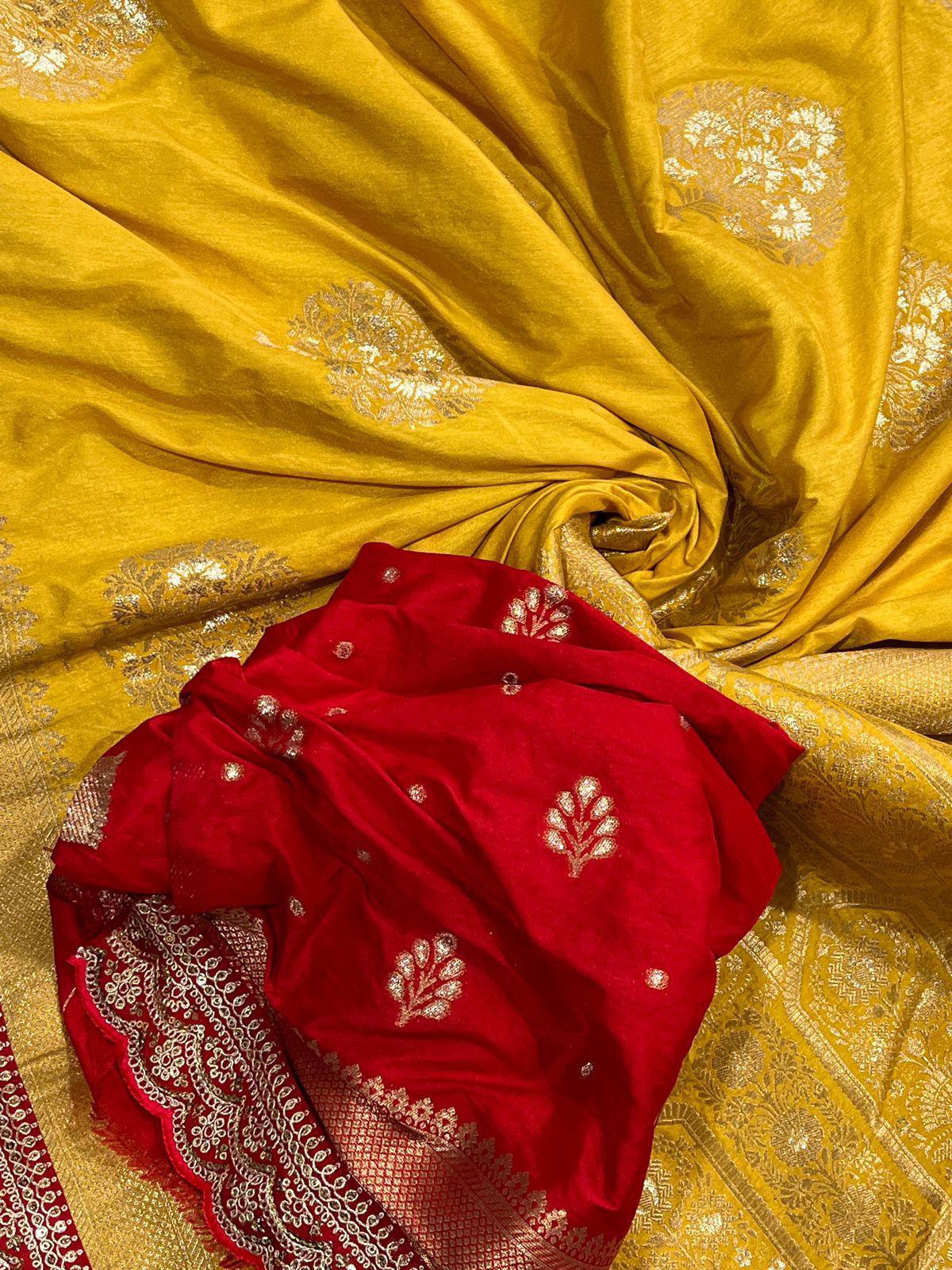 Premium Dola Silk Sarees with Unstitched Blouse