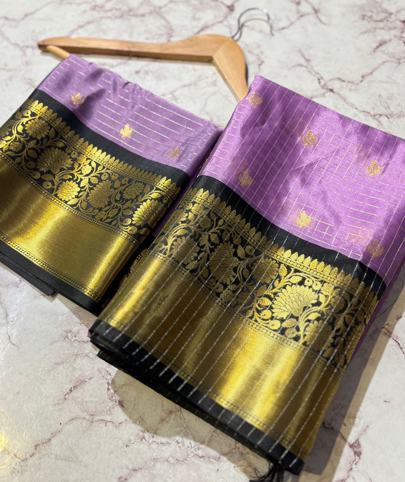 Soft Banarasi Vintage Semi Katan Sarees