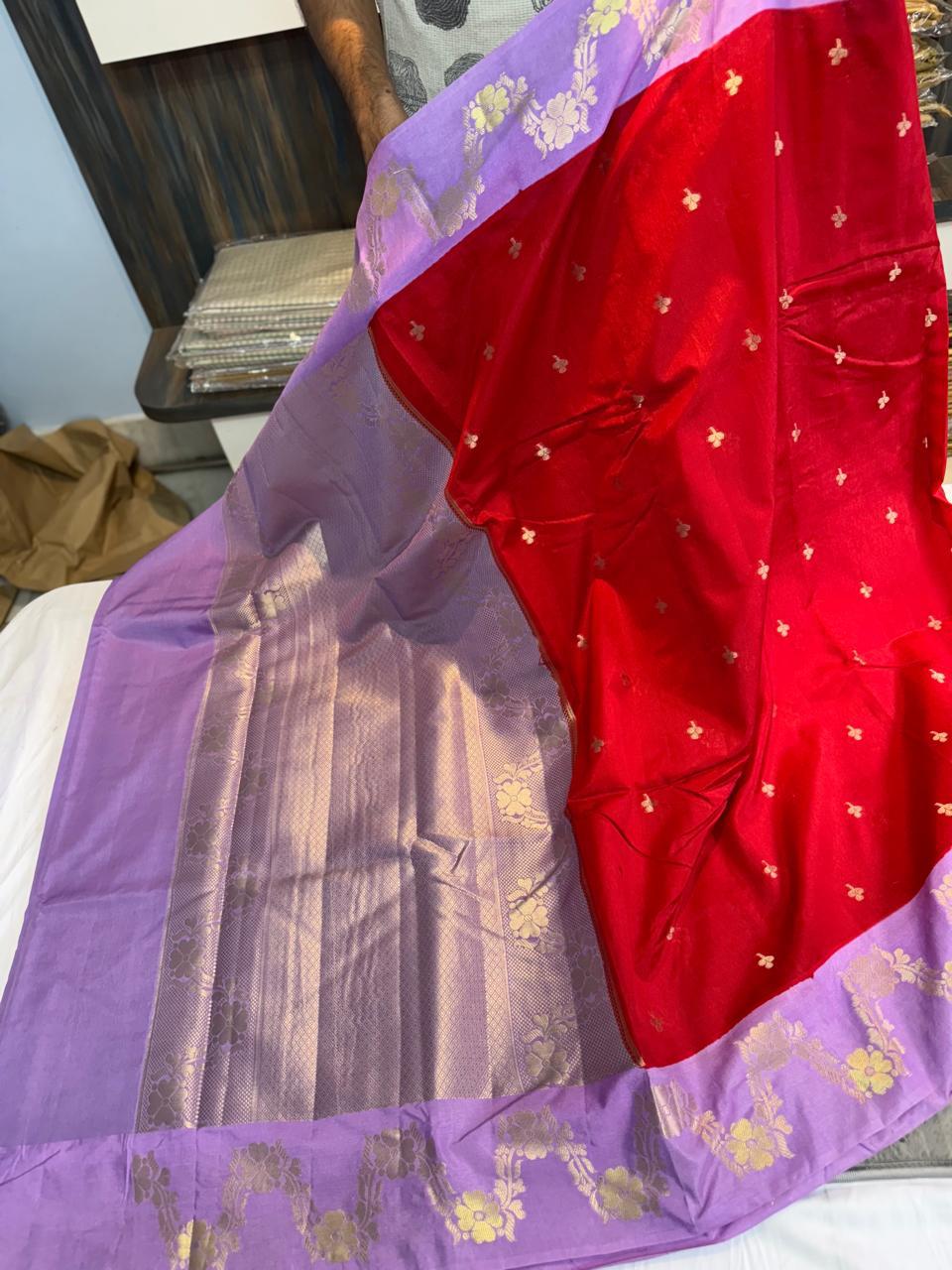 Premium Banarasi Raw Mango Sarees