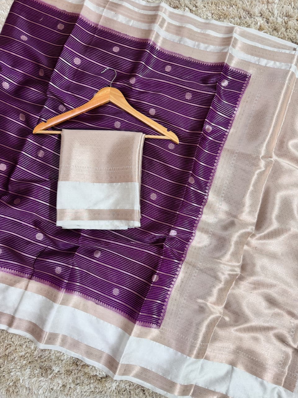 Banarasi warm soft silk saree