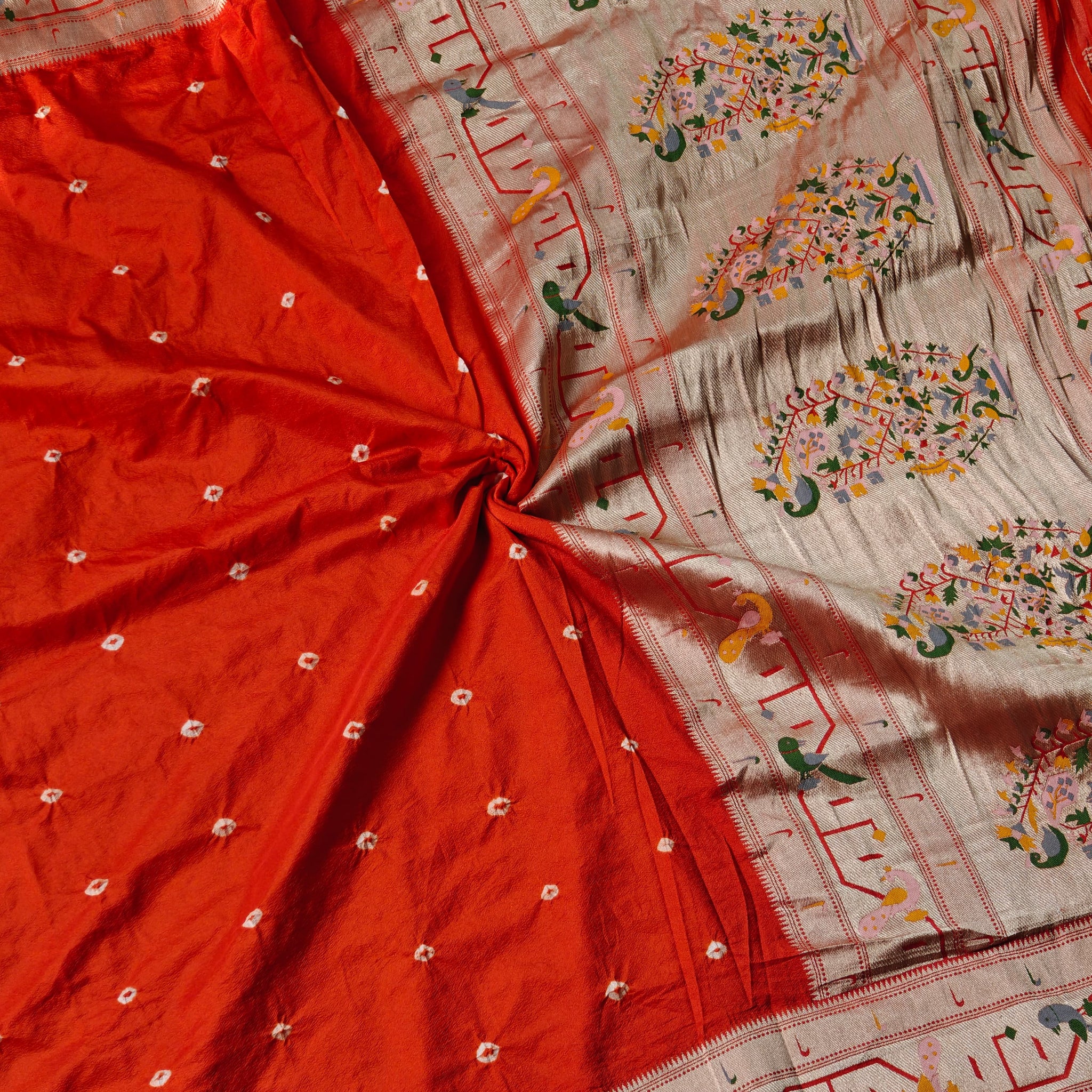 Pure Viscouse Tussar Georgette Sarees