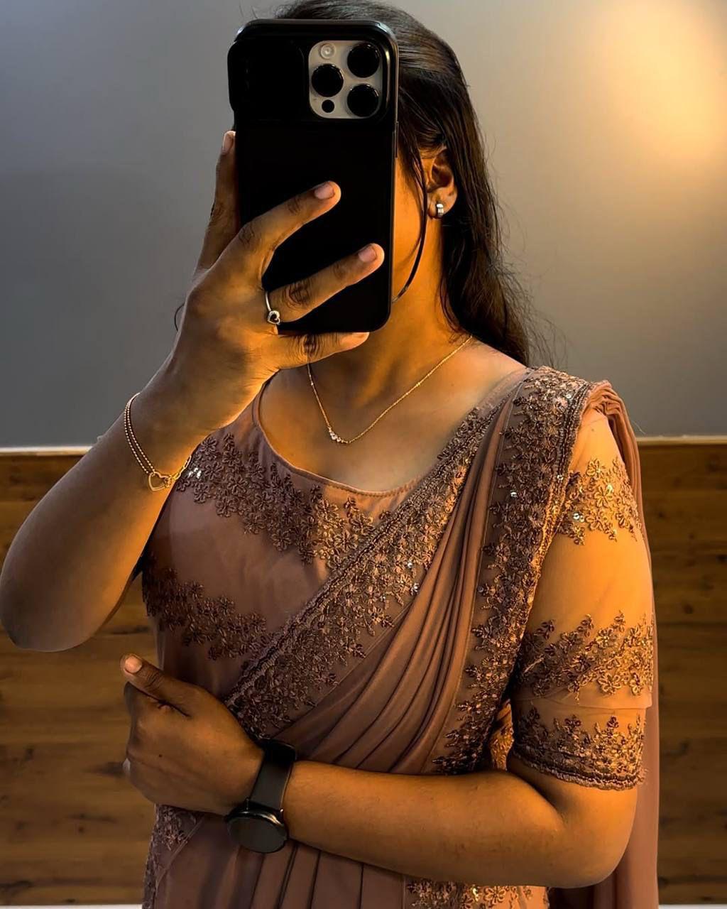 Sequence Work Kurti with Duppata
