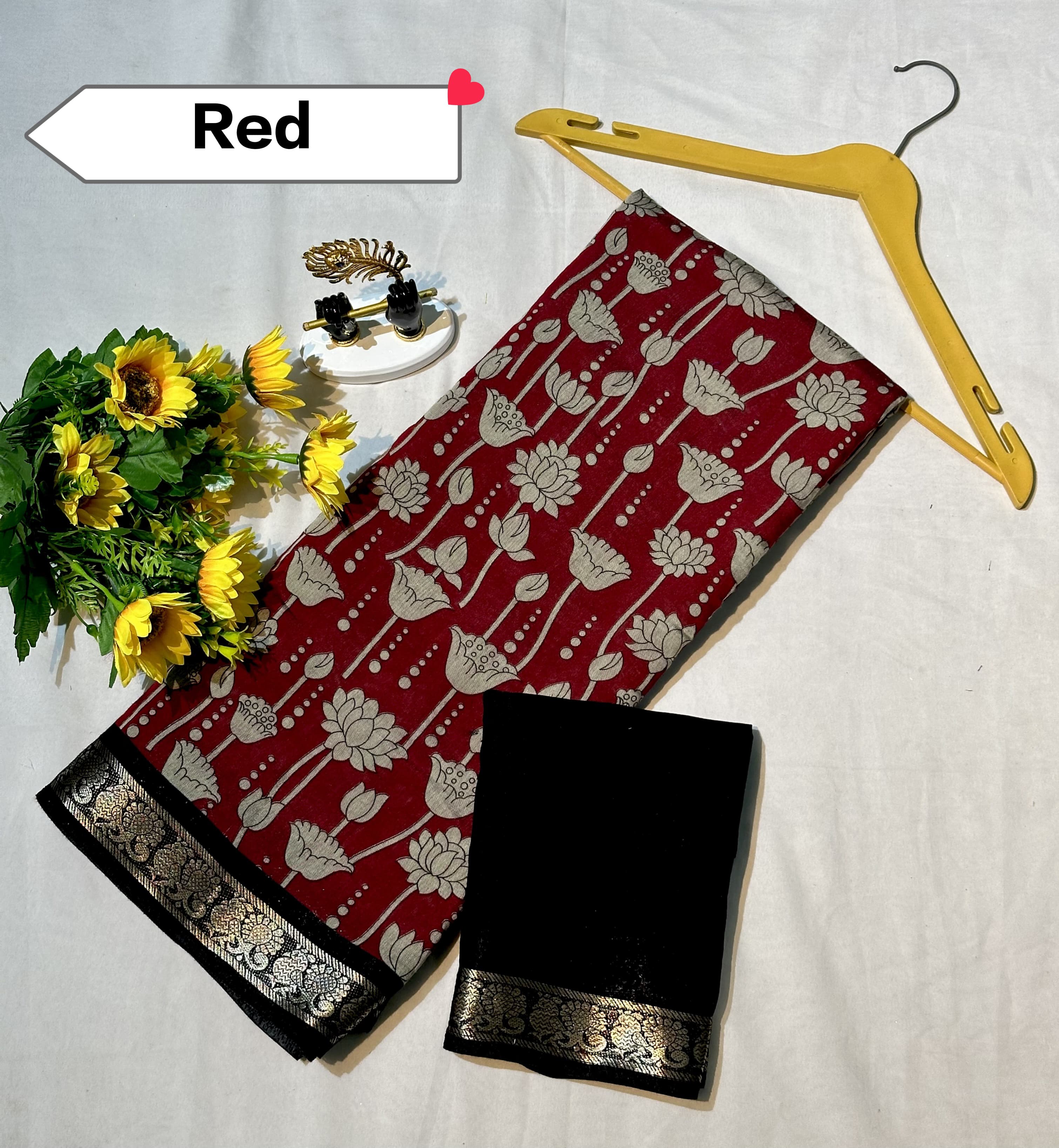Light Weight Soft Mangalagiri Silk Sarees