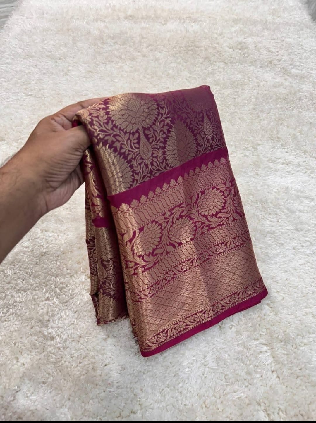 Banarasi katan Soft Tissue Silk