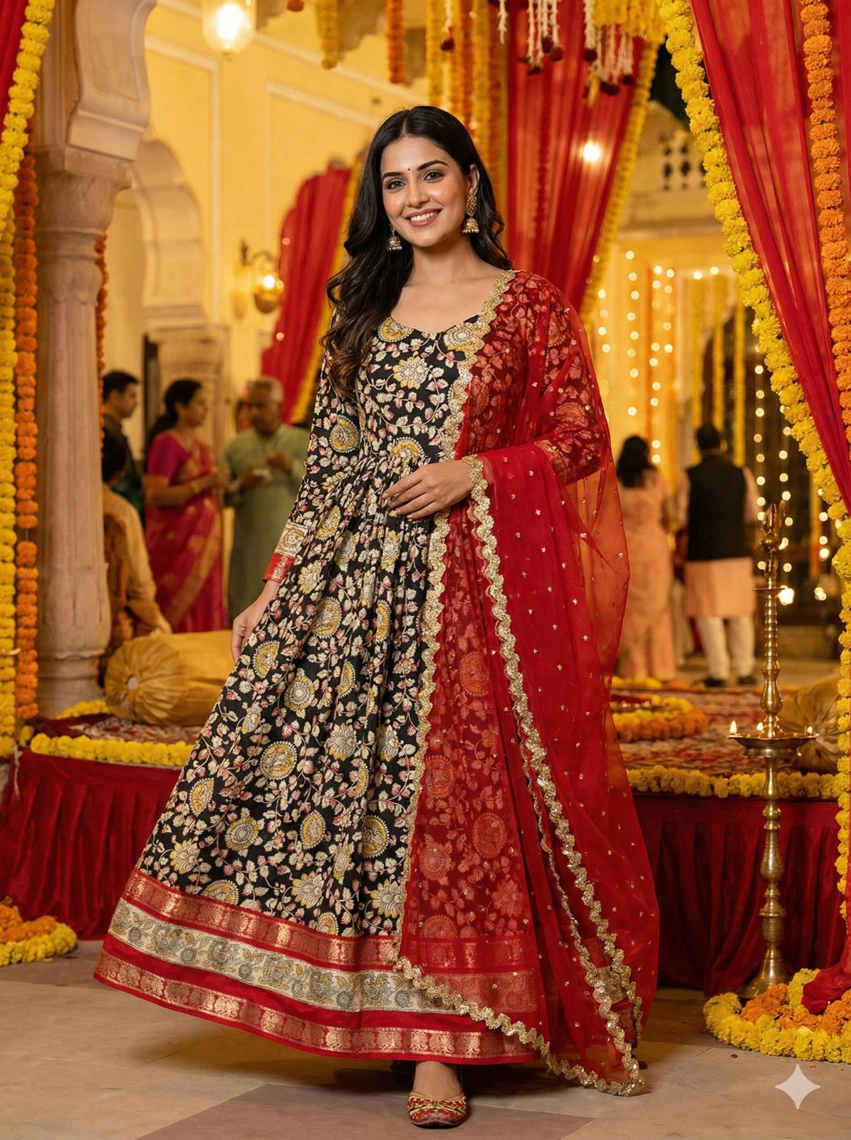 Soft Kalamkari Gowns