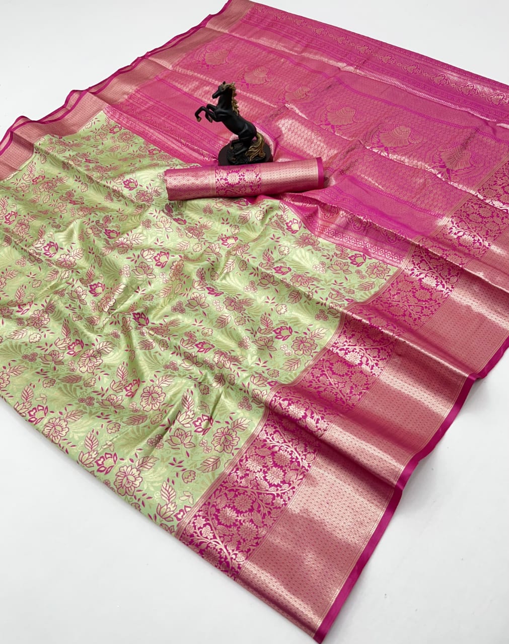 Traditional Kanjivaram Banarasi Silk Sarees