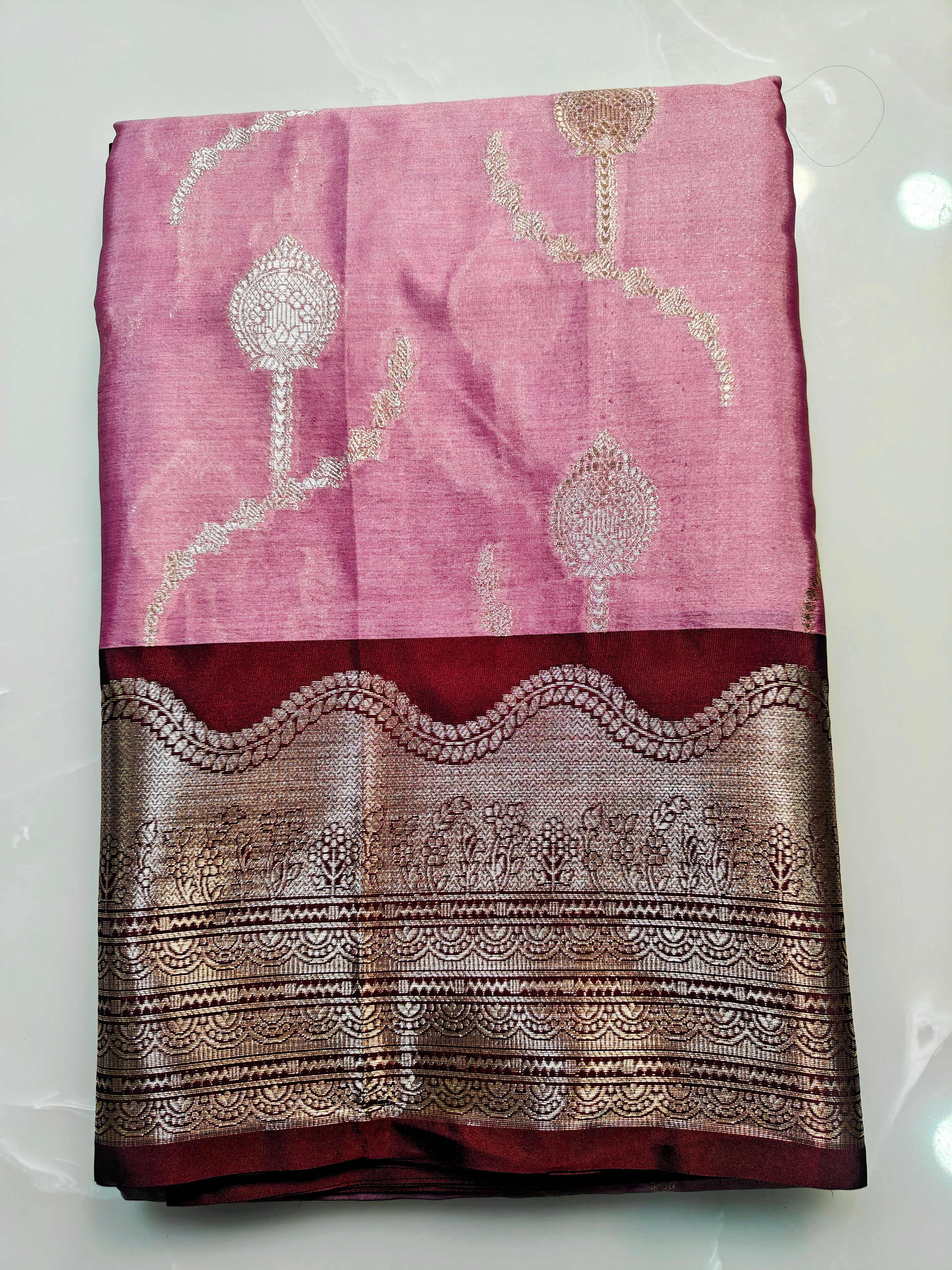 Premium Banarasi Katan Soft Silk Saree