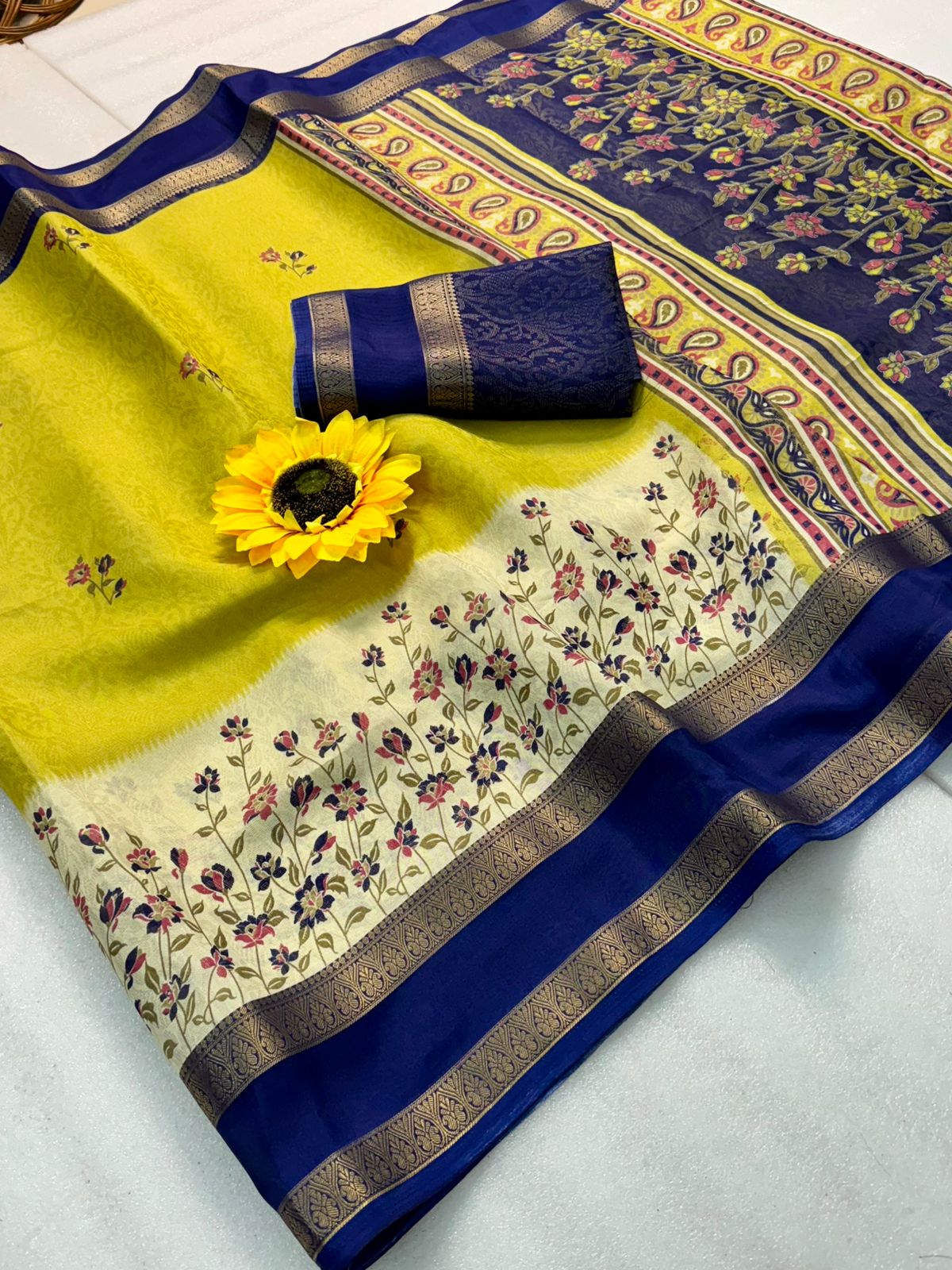 Soft Handloom Inspired Kalamkari Sarees