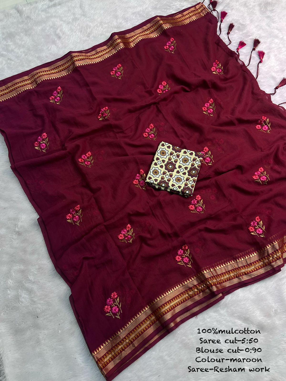 Premium Mul cotton Sarees