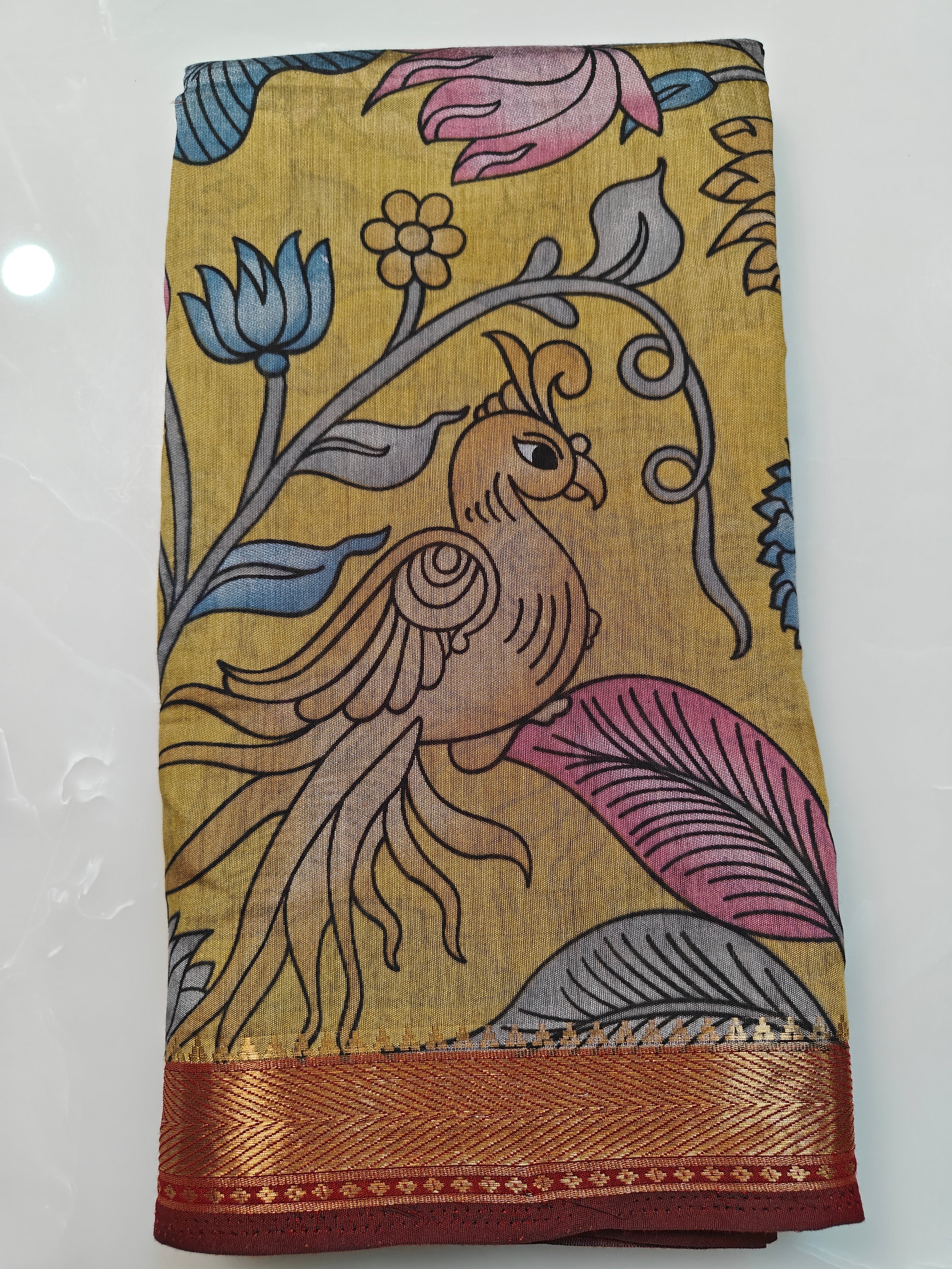 Light Weight & Soft Kalamkari Sarees