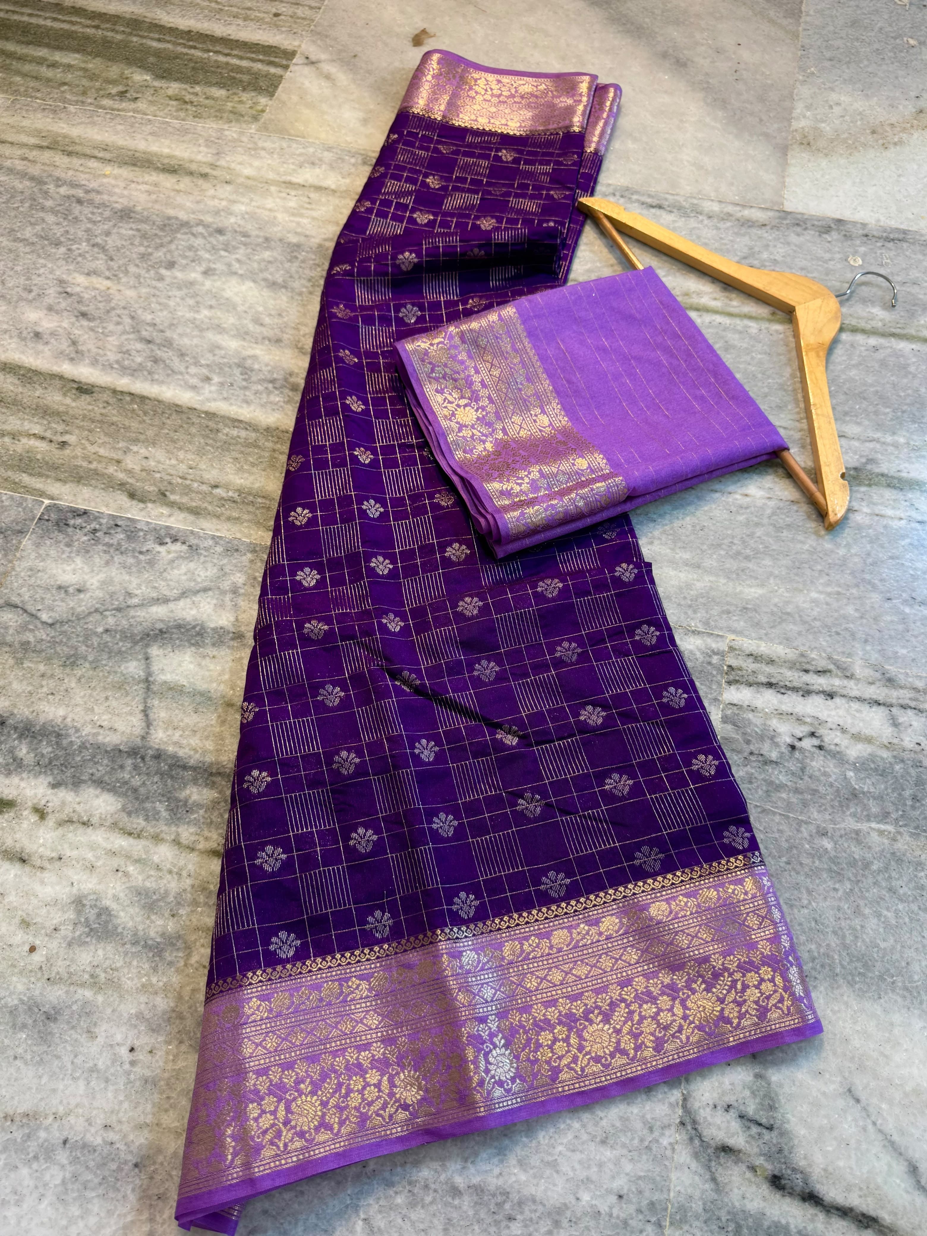 Handloom banarasi chiniya silk sarees